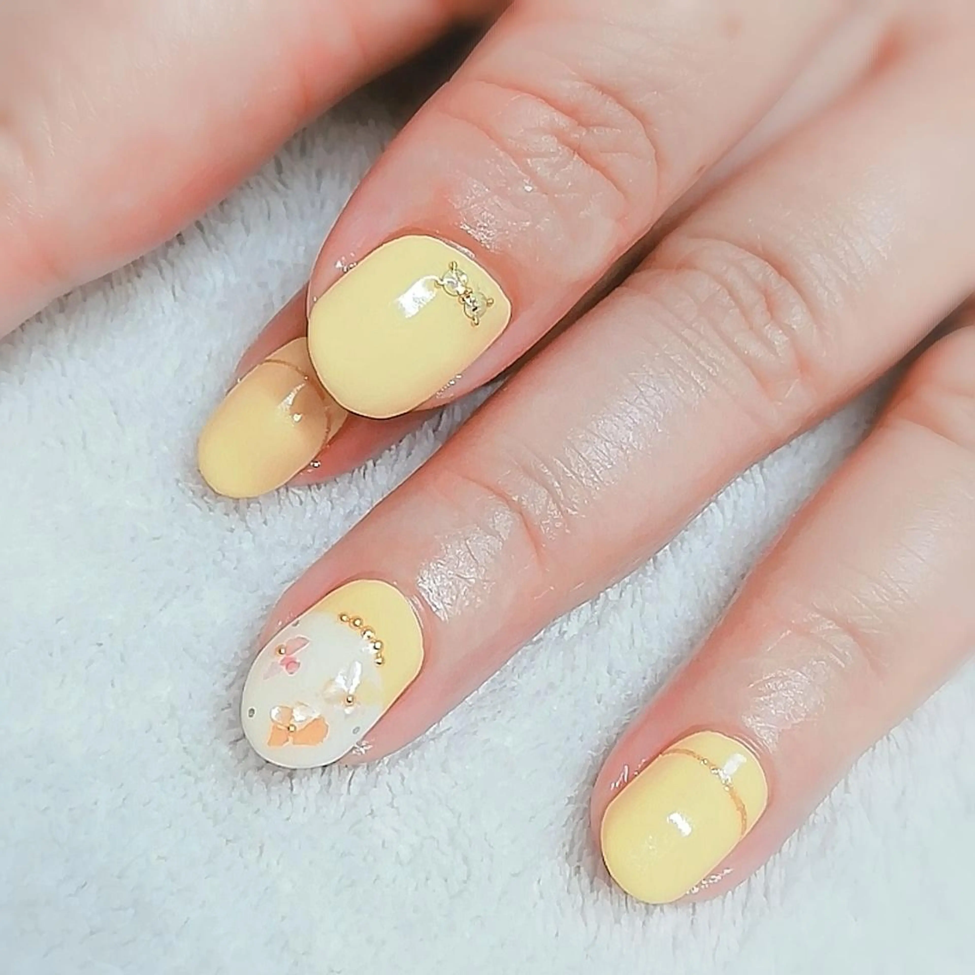 ネイル 持ち込み ハンドネイル 柴崎 美幸のネイルデザイン