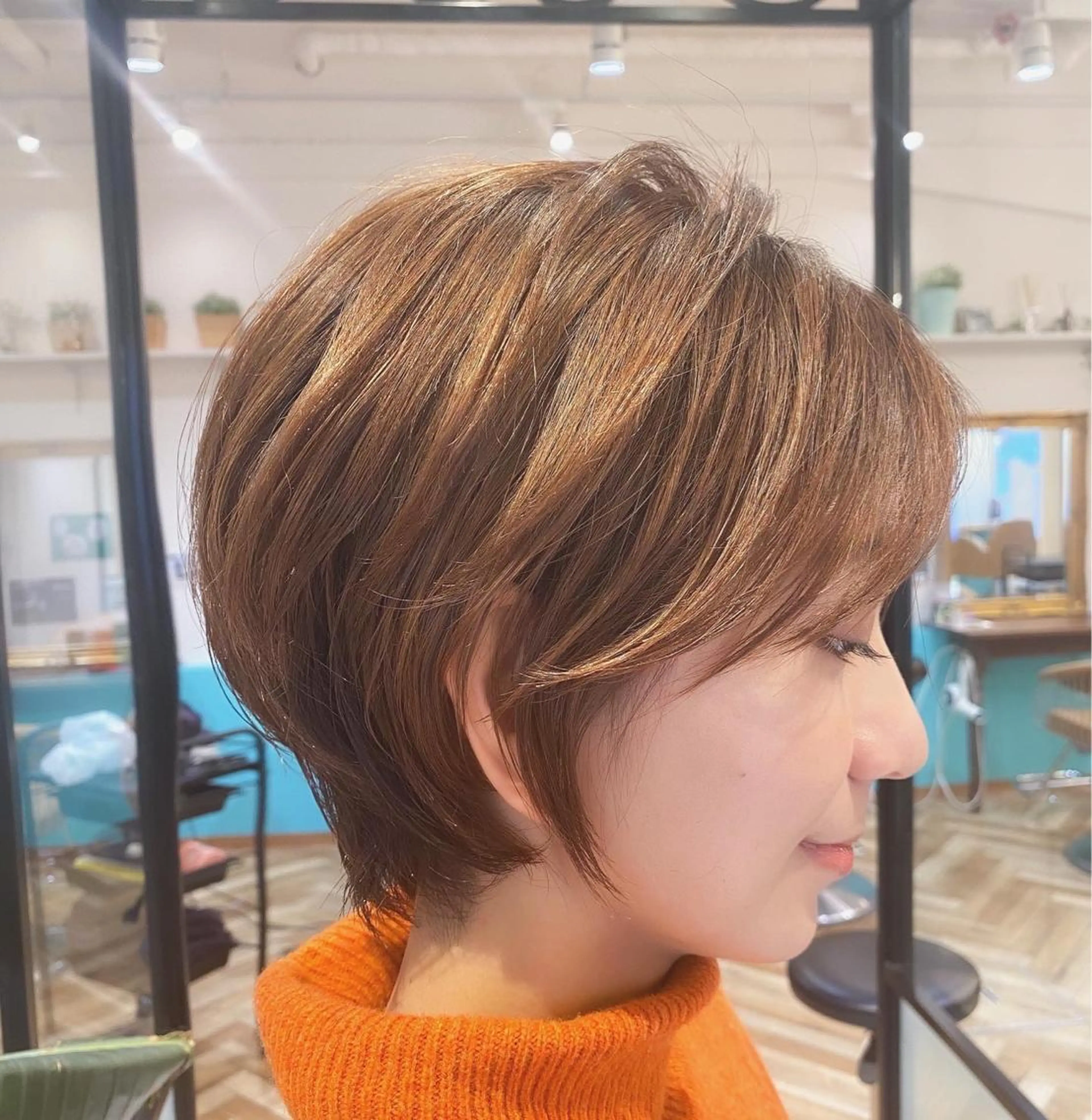 ショート カット ヘアカラー トリートメント ヘッドスパ 🇰🇷韓国レイヤー 錦糸町【北山謙三】のヘアスタイル