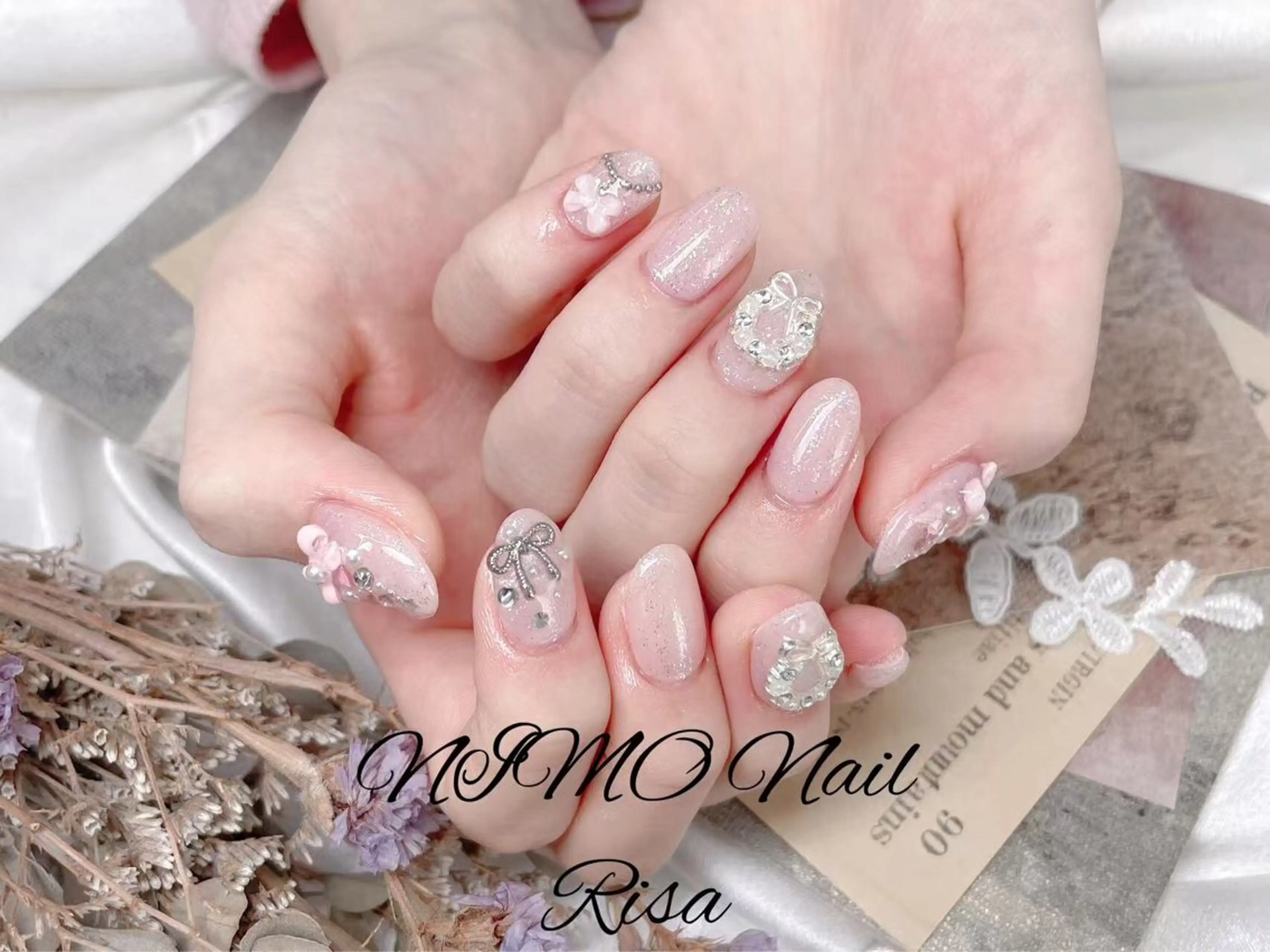 ネイル クリアネイル 長さ出し フットネイル フレンチネイル ジェルネイル ハンドネイル RI SA☀️ リサのネイルデザイン