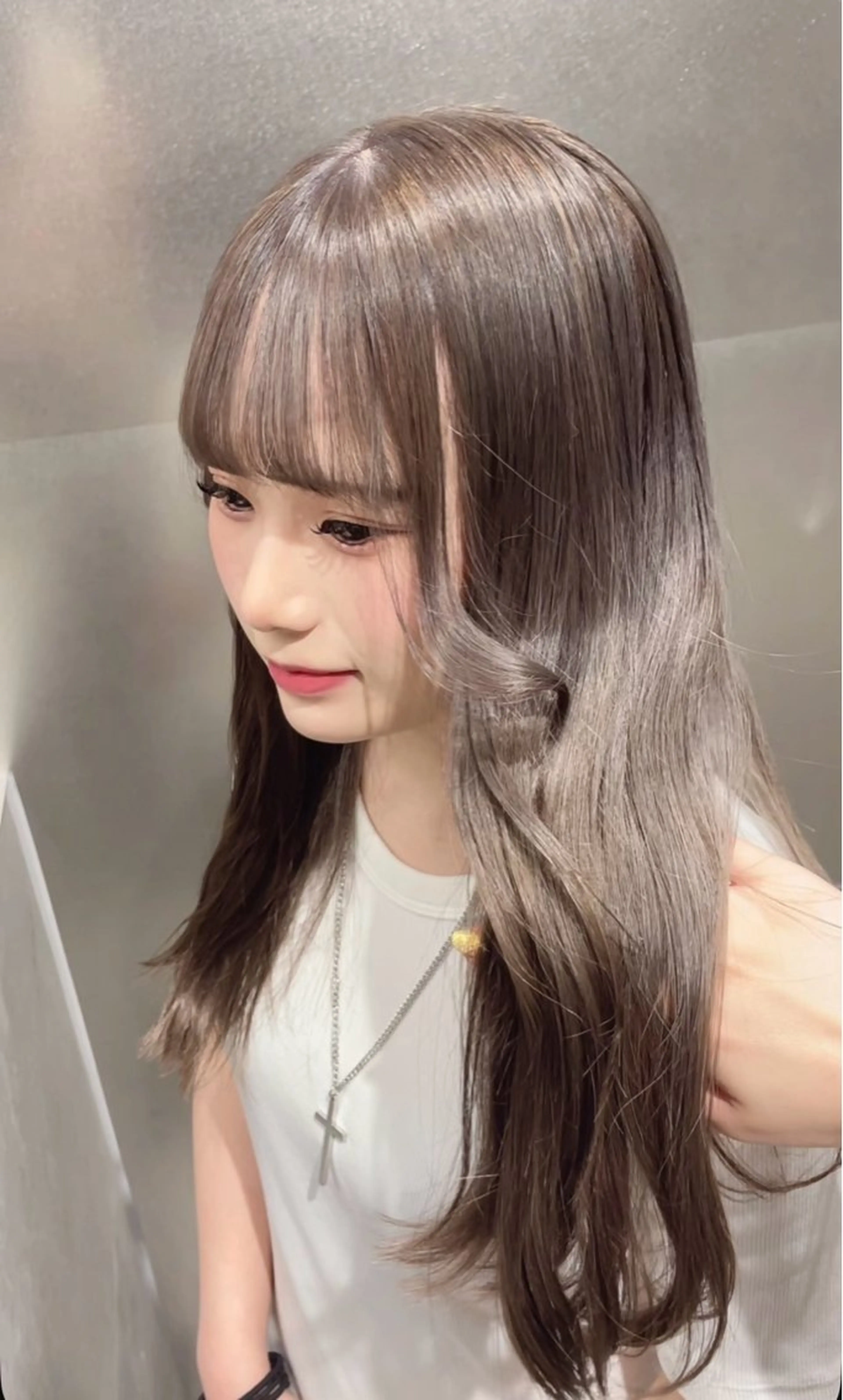 セミロング 黒田 優里 🎀🫧のヘアスタイル