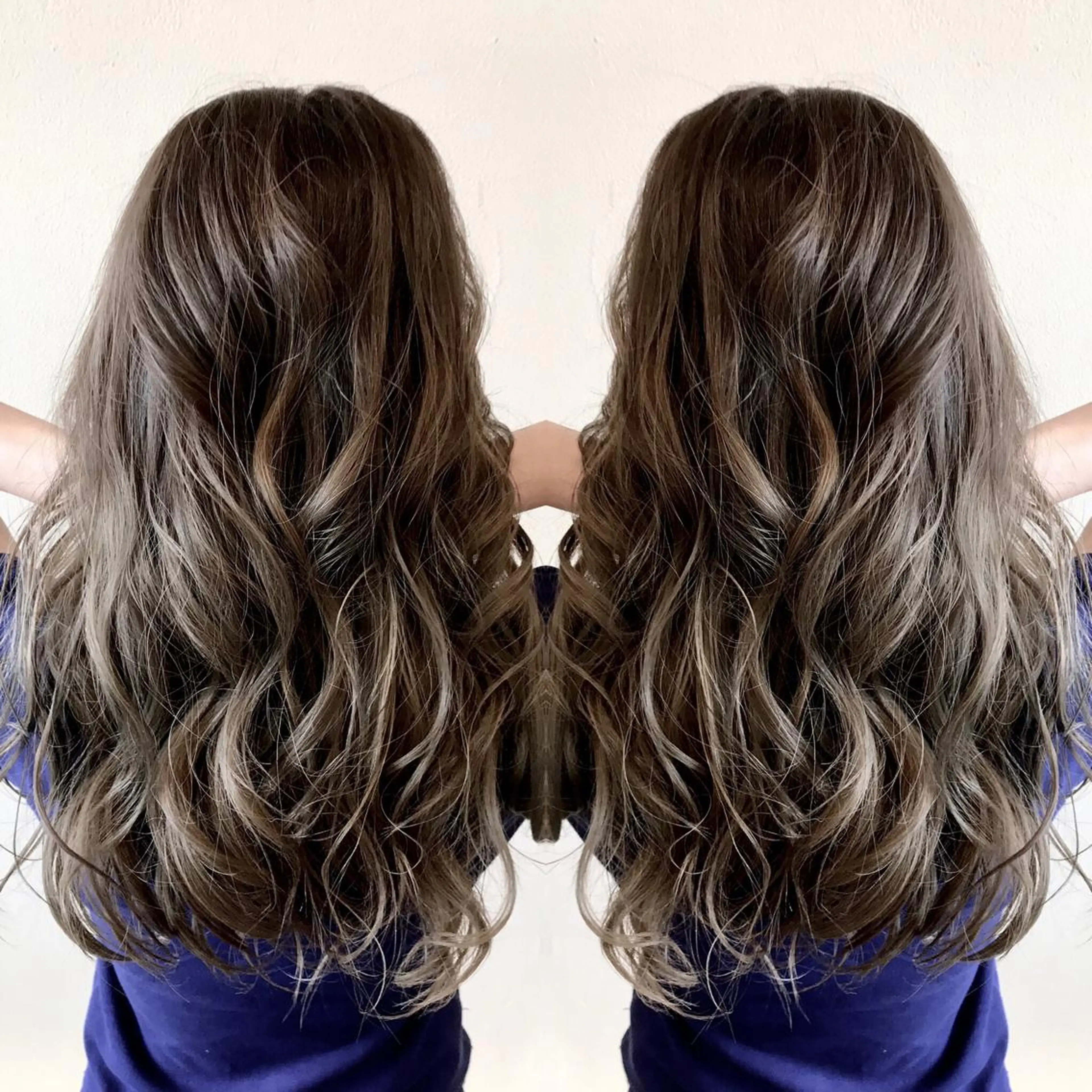 セミロング カラー Hair make VERDA所属・VERDA KENのヘアスタイル