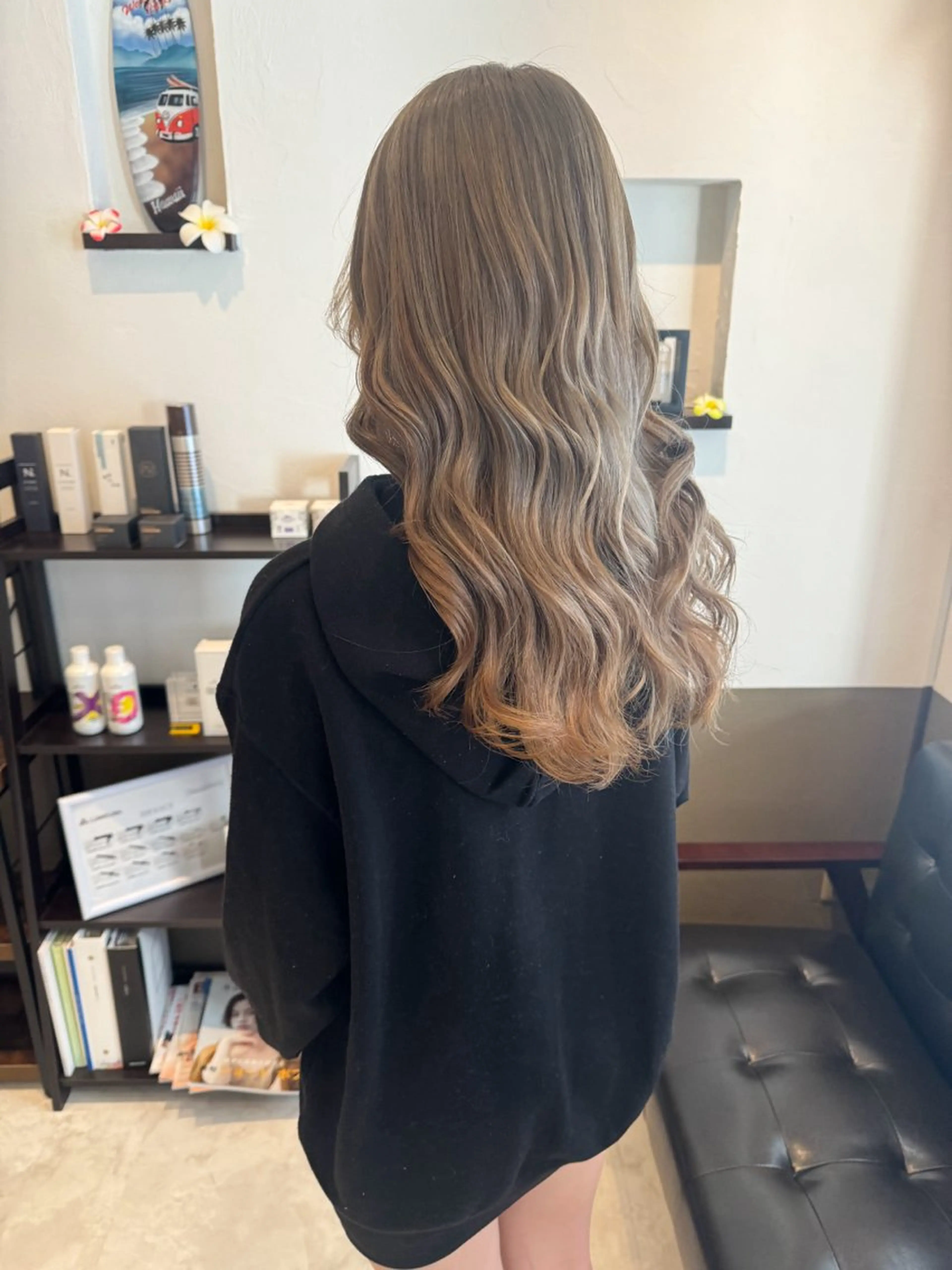 ロング カラー 坂井田 浩樹のヘアスタイル