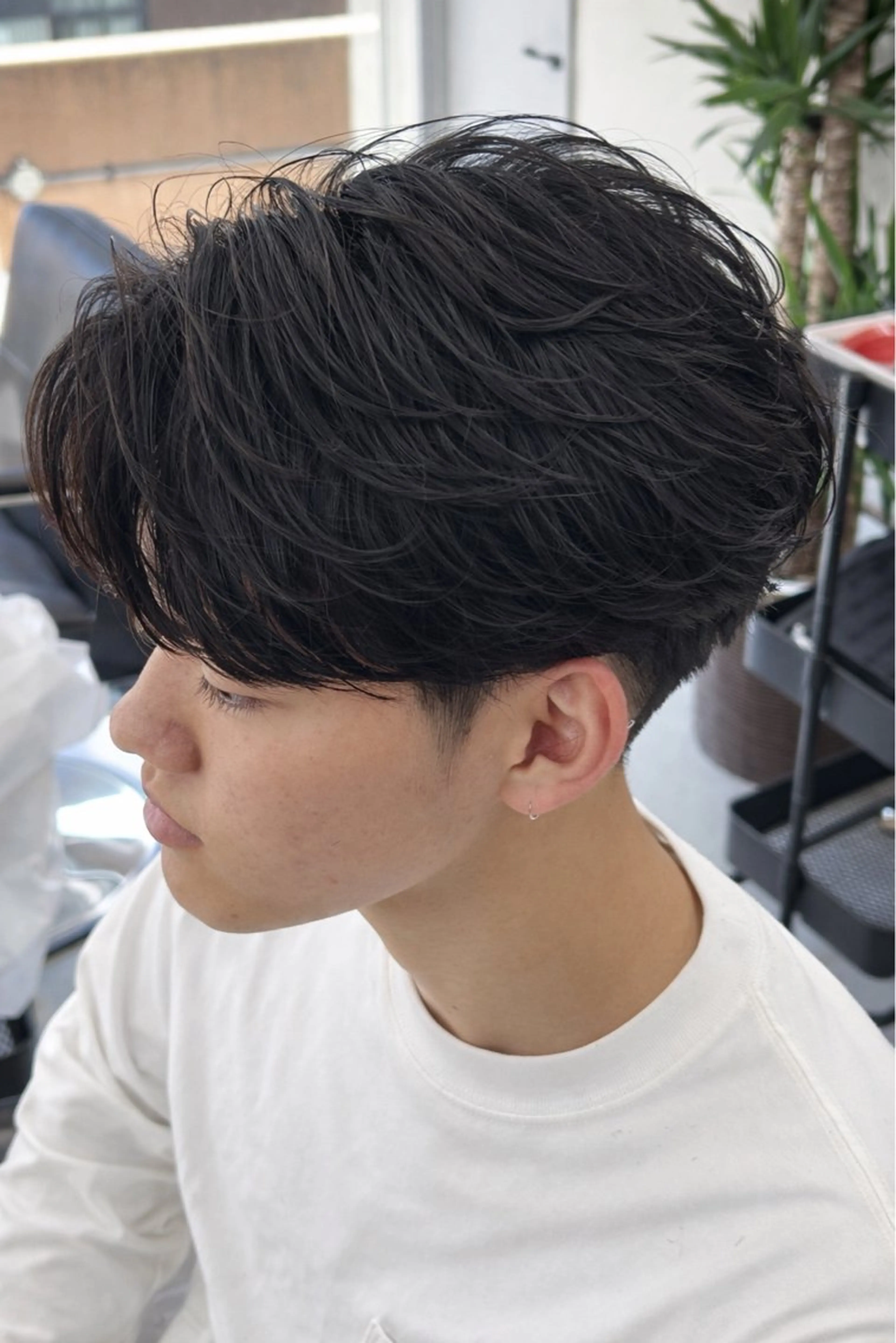 ショート メンズ メンズパーマ カット パーマ 【メンズ特化】 りょうま🔥のヘアスタイル