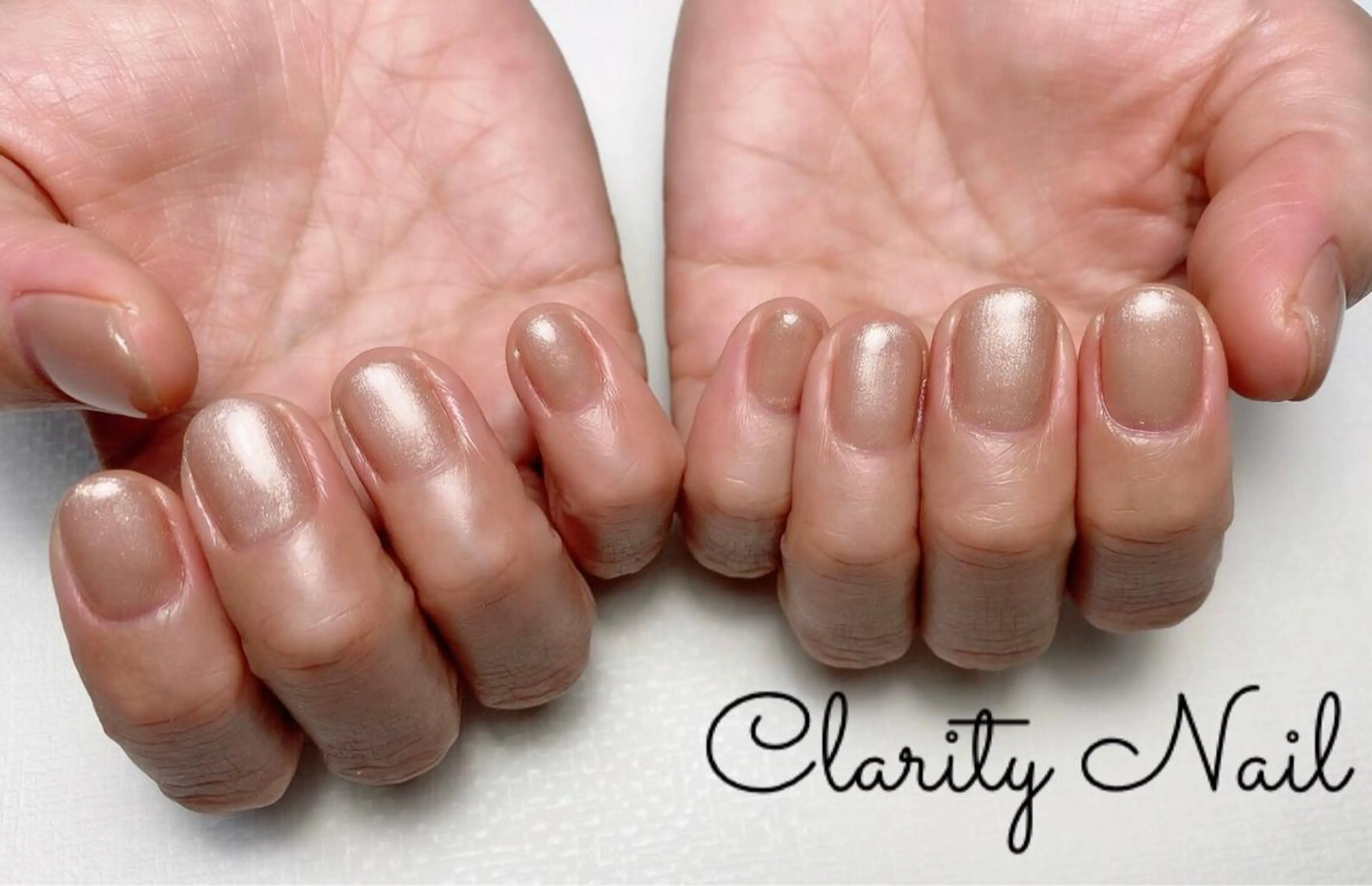 ネイル ワンカラーネイル ハンドネイル Clarity Nailのネイルデザイン