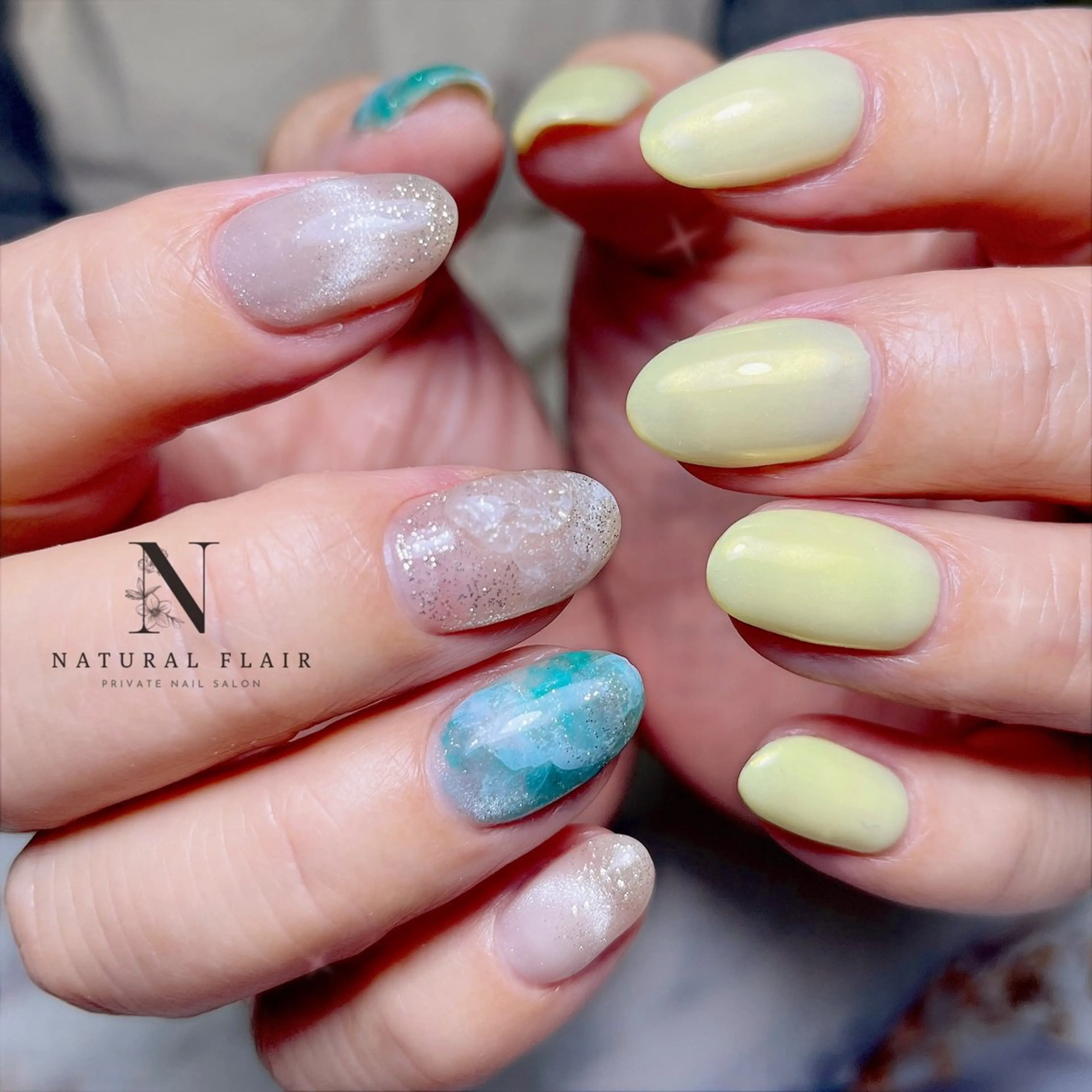 ネイル ハンドネイル natural flairのネイルデザイン