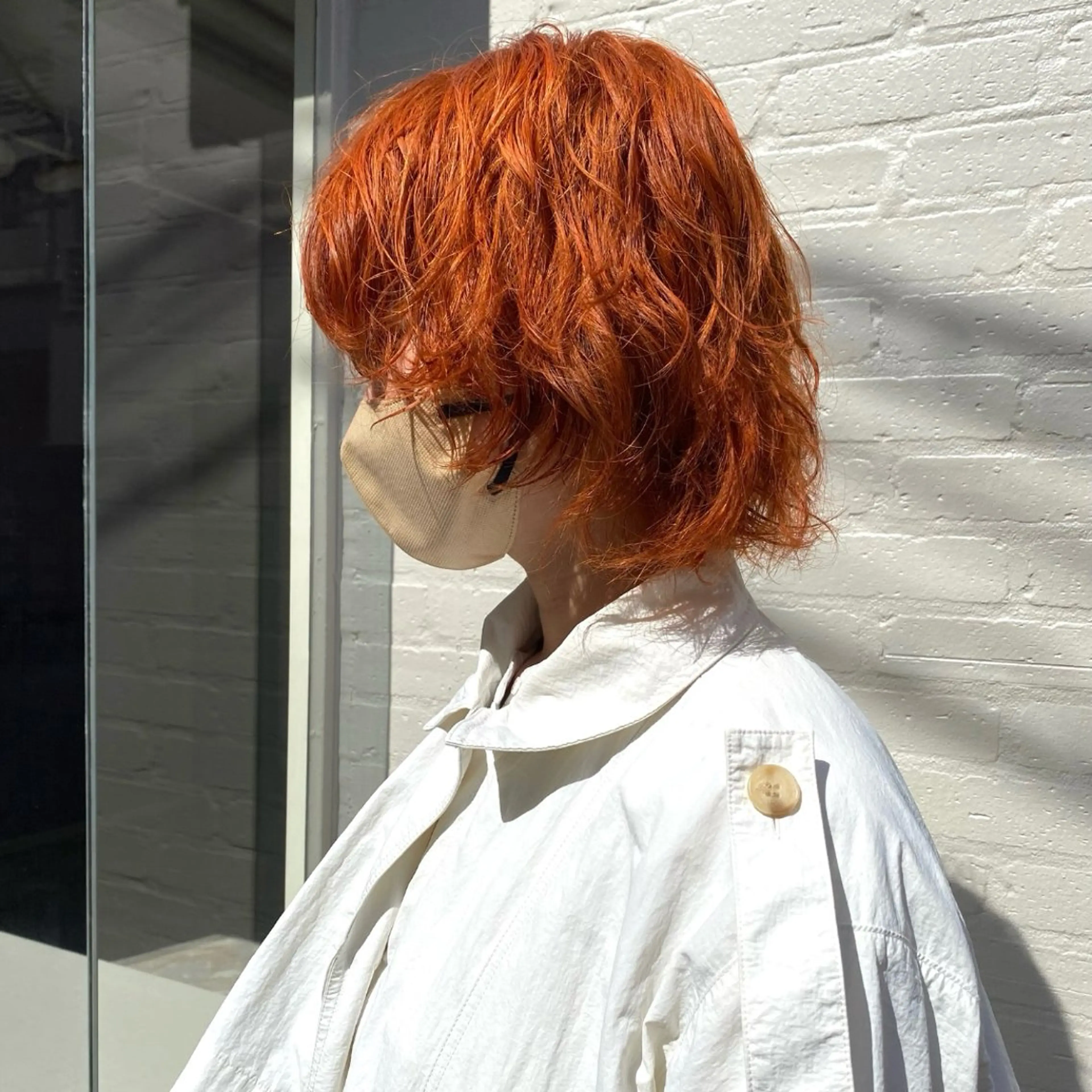 ミディアム カラー ブリーチなしベージュ カラー✨Takeのヘアスタイル