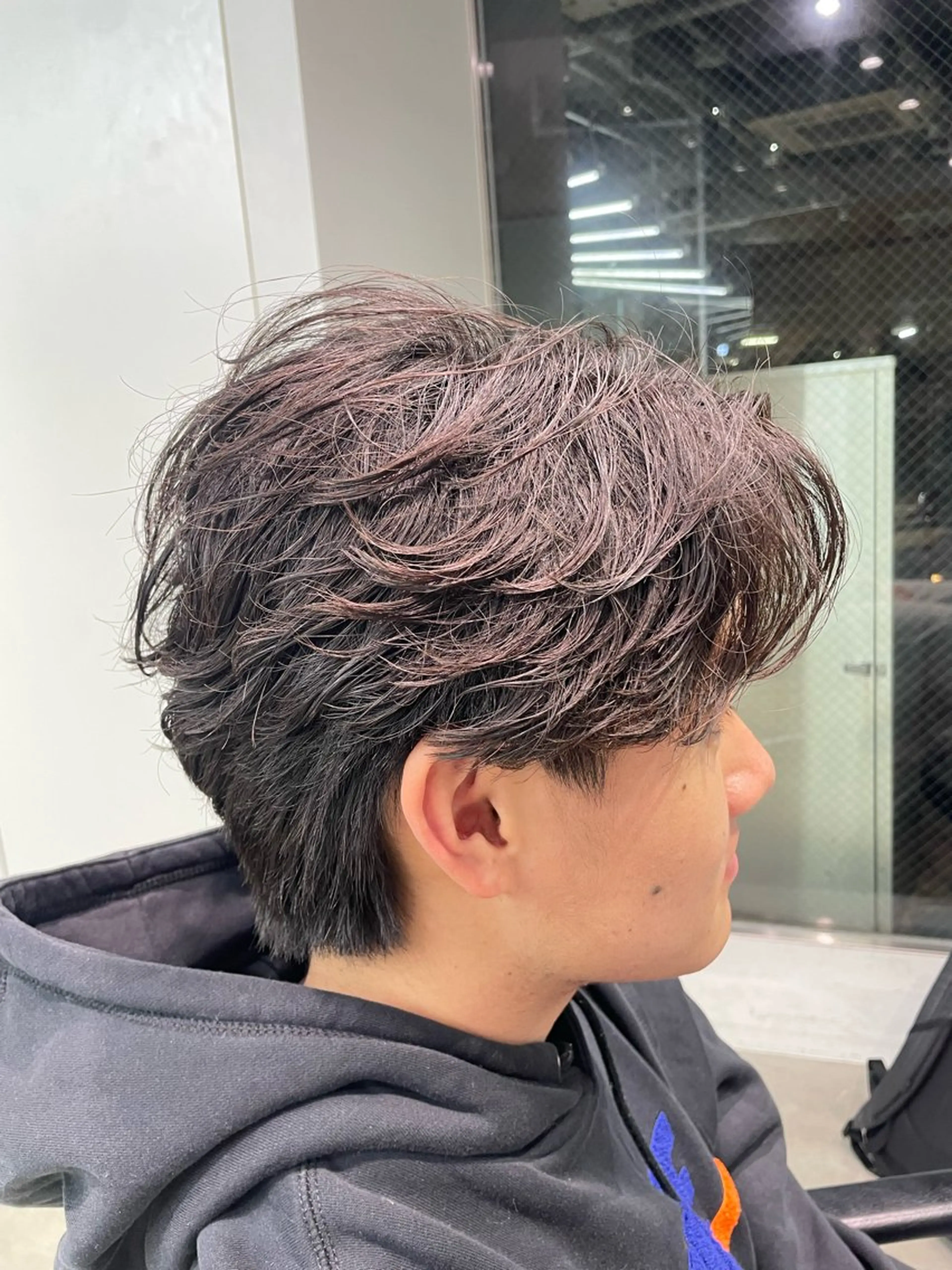 パーマ メンズ カット パーマ fifth天神 パーマ特化/石橋航海のヘアスタイル