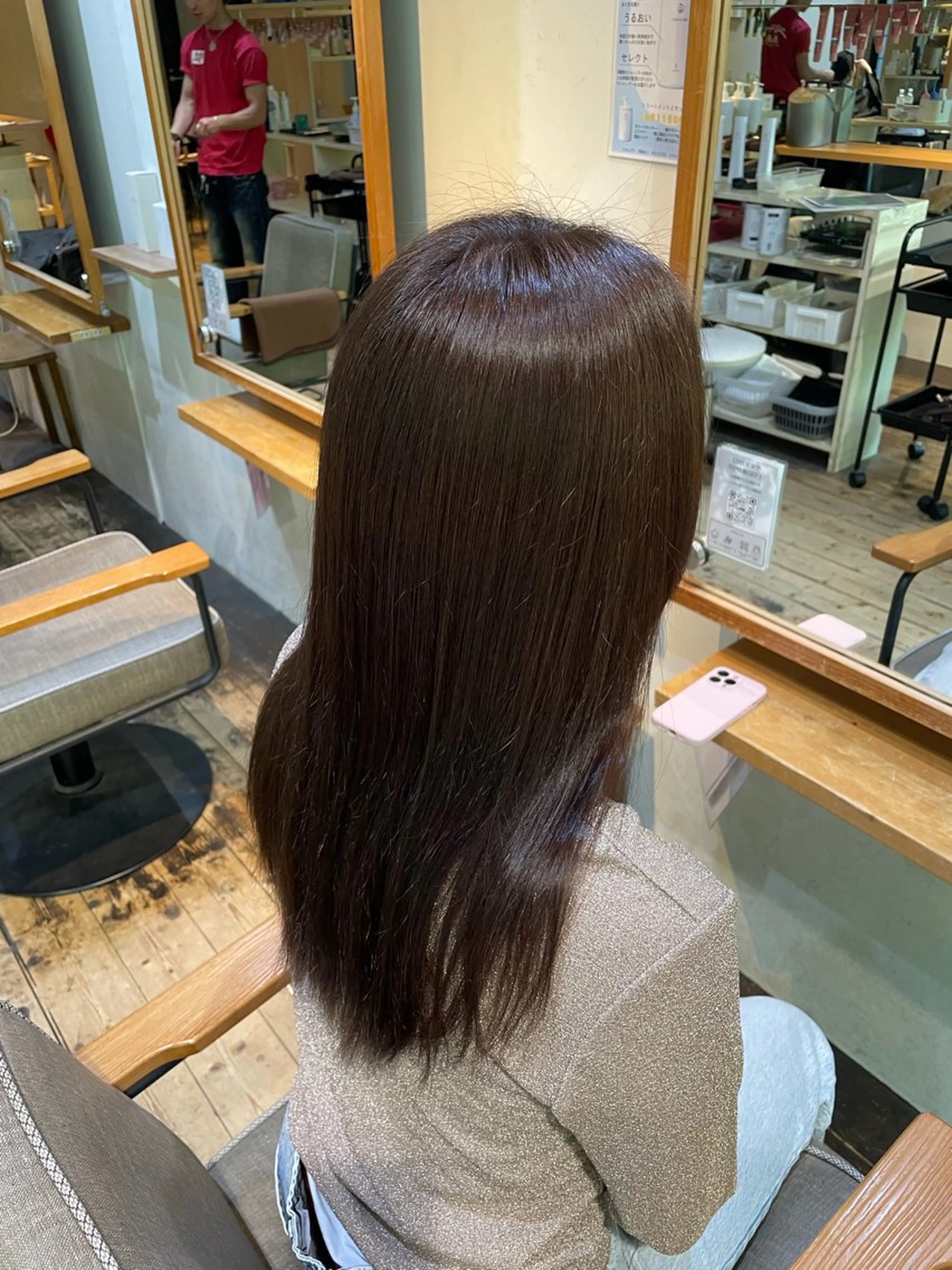 カラー 脇 麻紘のヘアスタイル