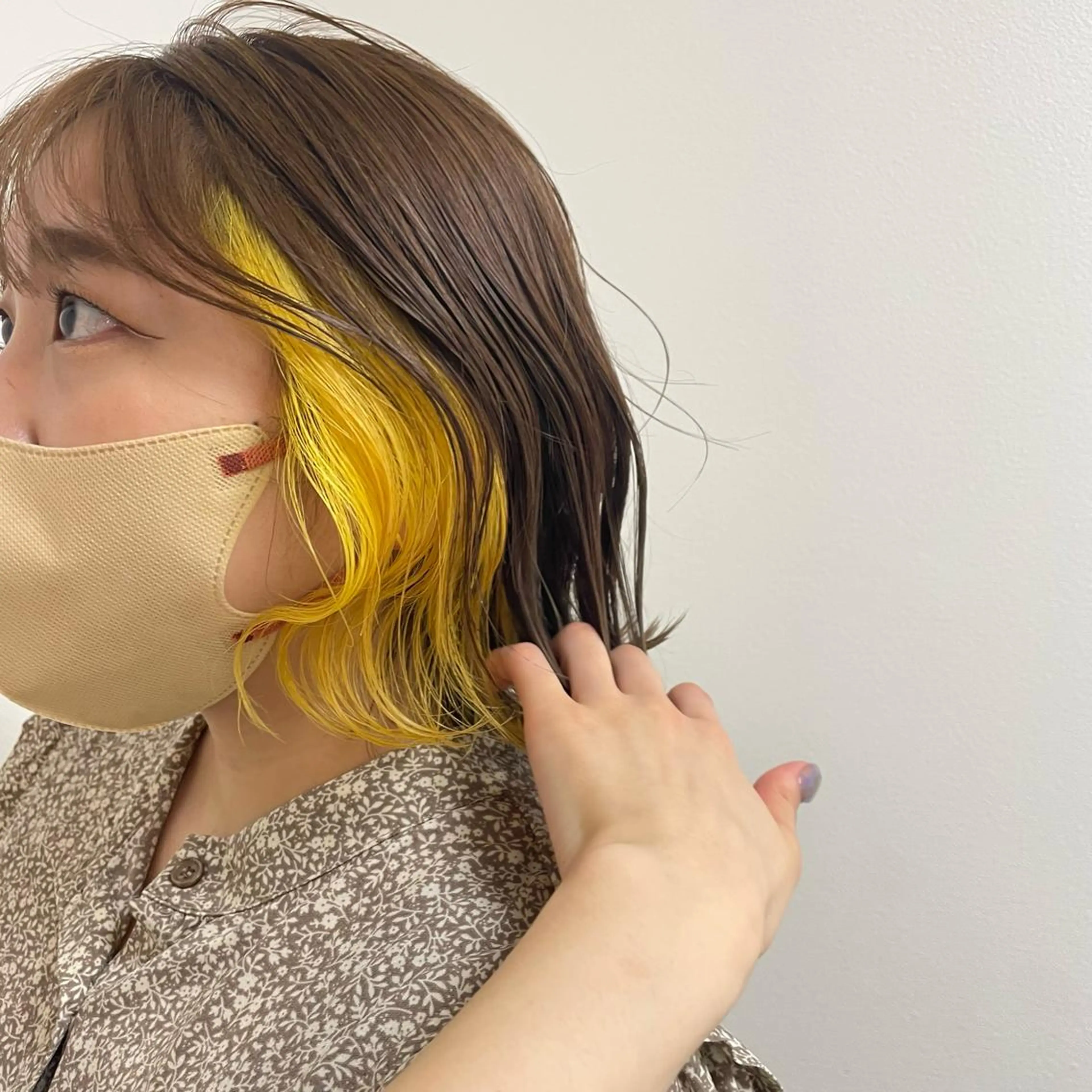 ミディアム ヘアカラー トリートメント 🌼RIKA🌼 レディース専門💖のヘアスタイル