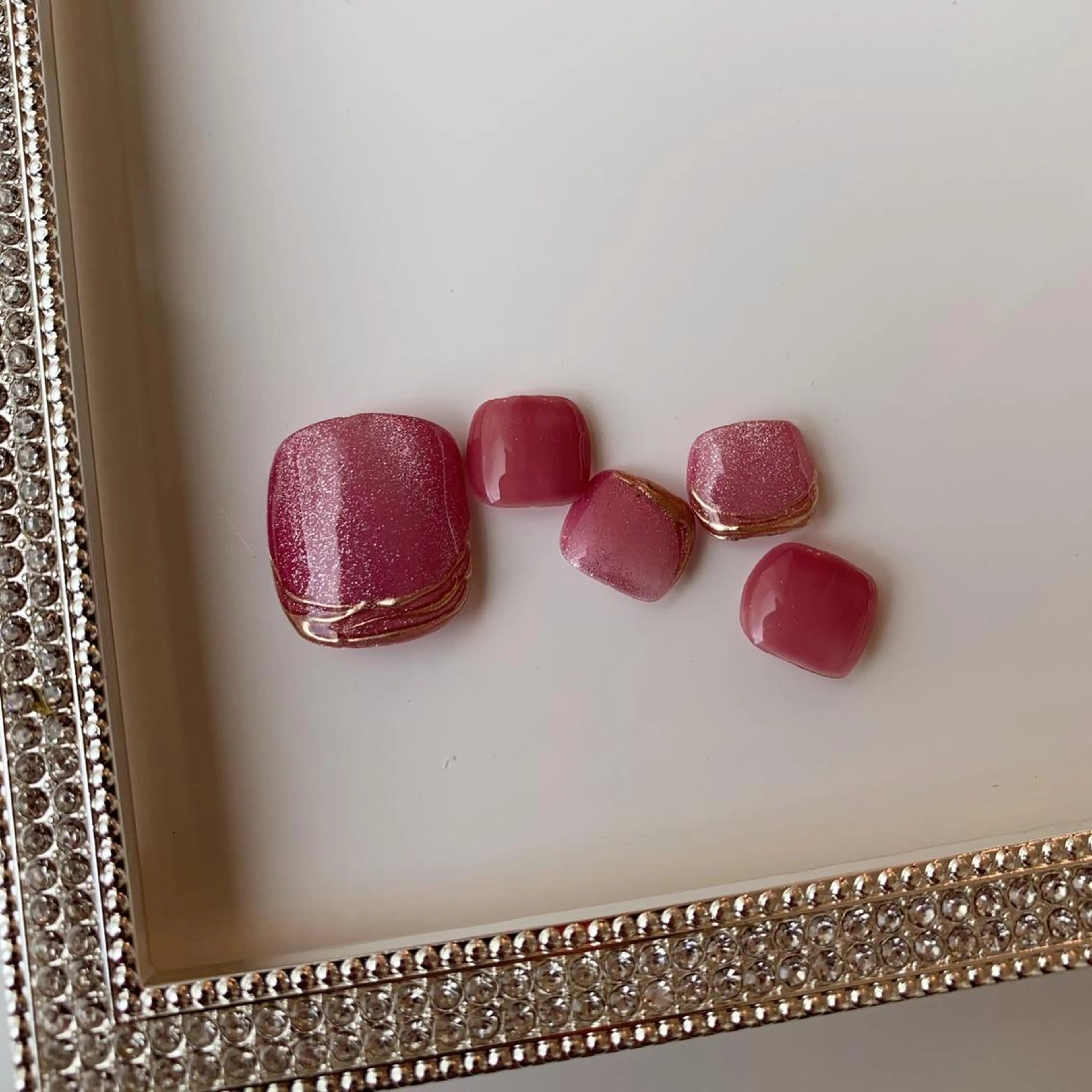 ネイル フットネイル nailsalon muguetのネイルデザイン