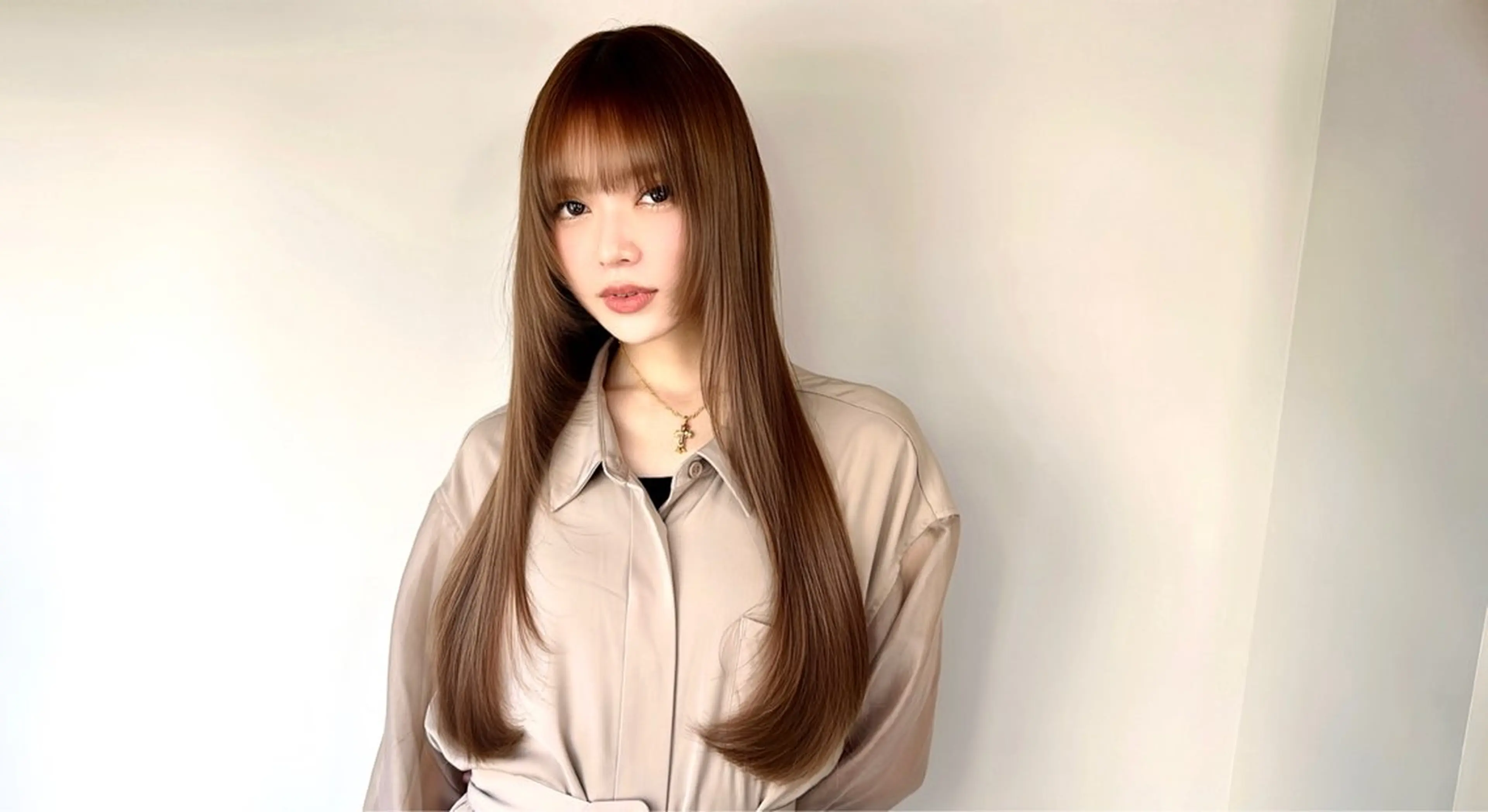 ロング 髪質改善 縮毛矯正 カット ヘアカラー トリートメント 神楽坂/縮毛矯正/ 髪質改善/香村優弥のヘアスタイル