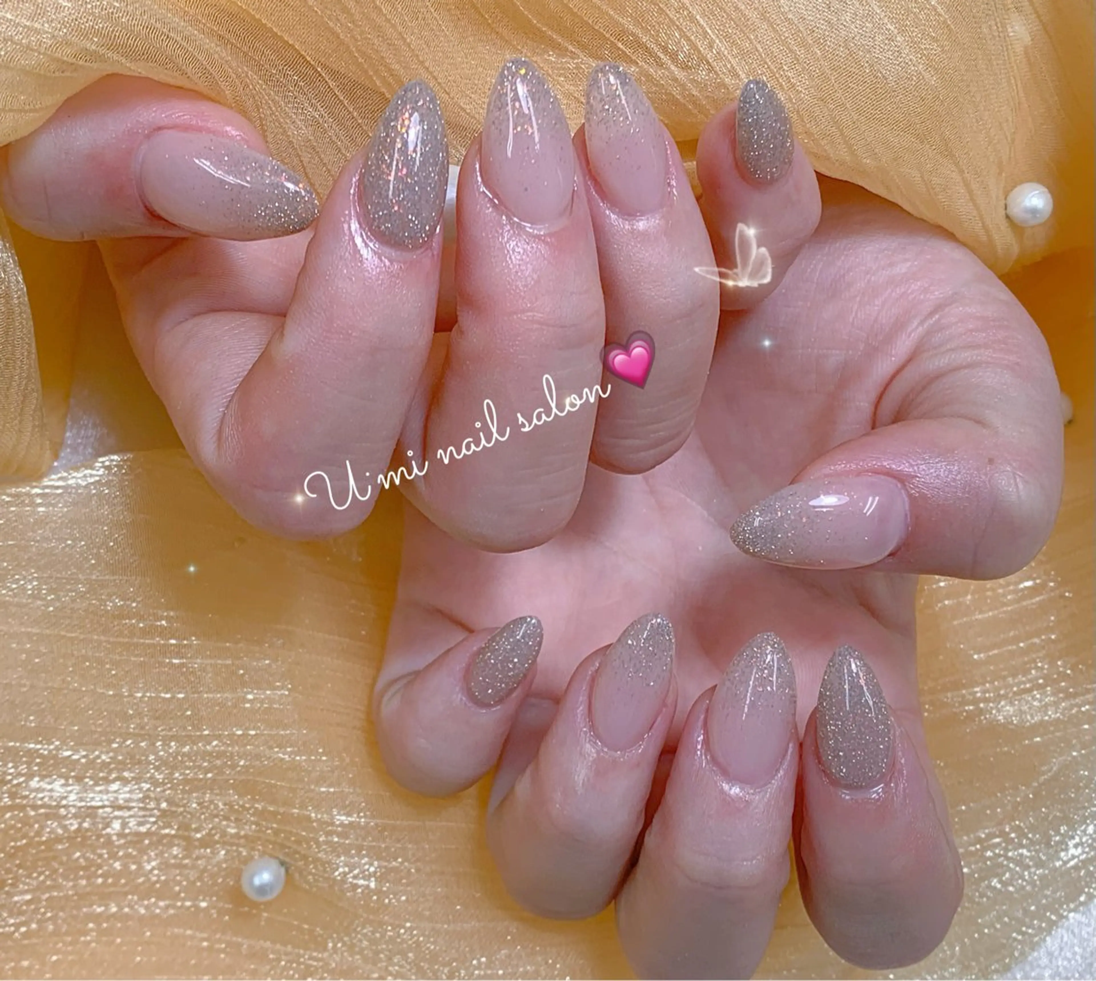 ネイル スカルプネイル ハンドネイル U·Mi 上野御徒町容のネイルデザイン