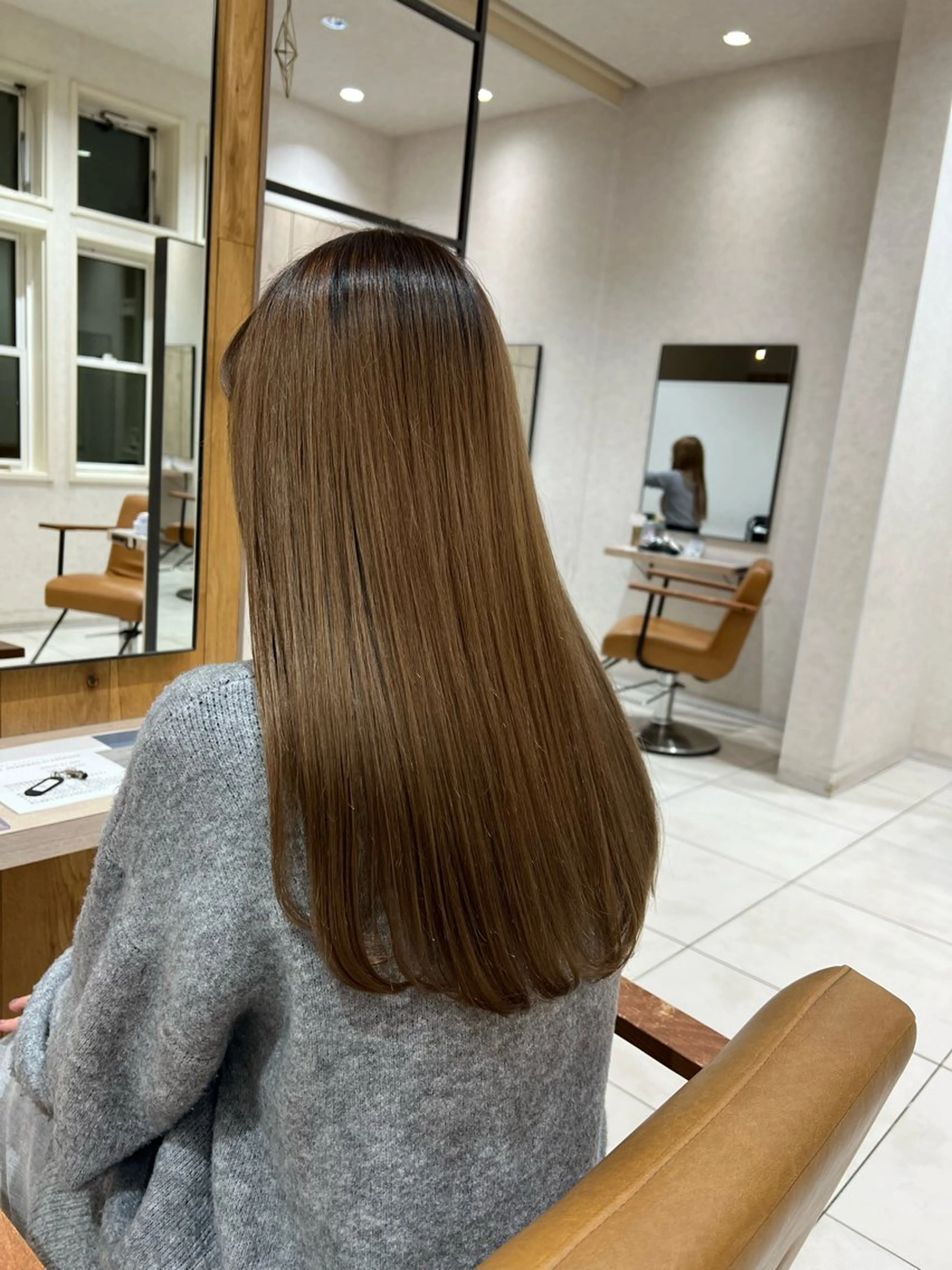 ロング メンズ特化フェザー パーマ🚗タケシのヘアスタイル