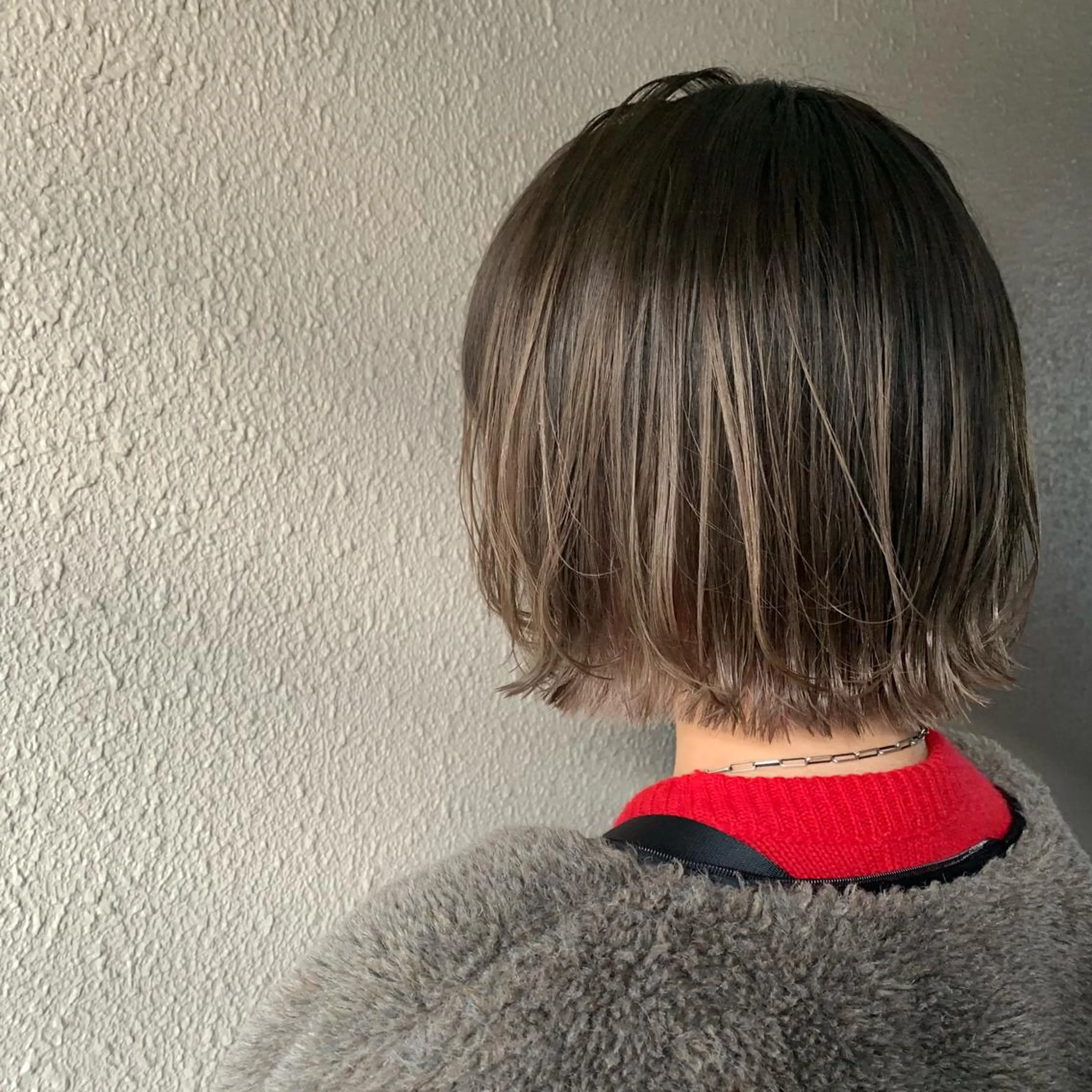 ショート 切りっぱなしボブ ボブ chouette/ 根本優希のヘアスタイル