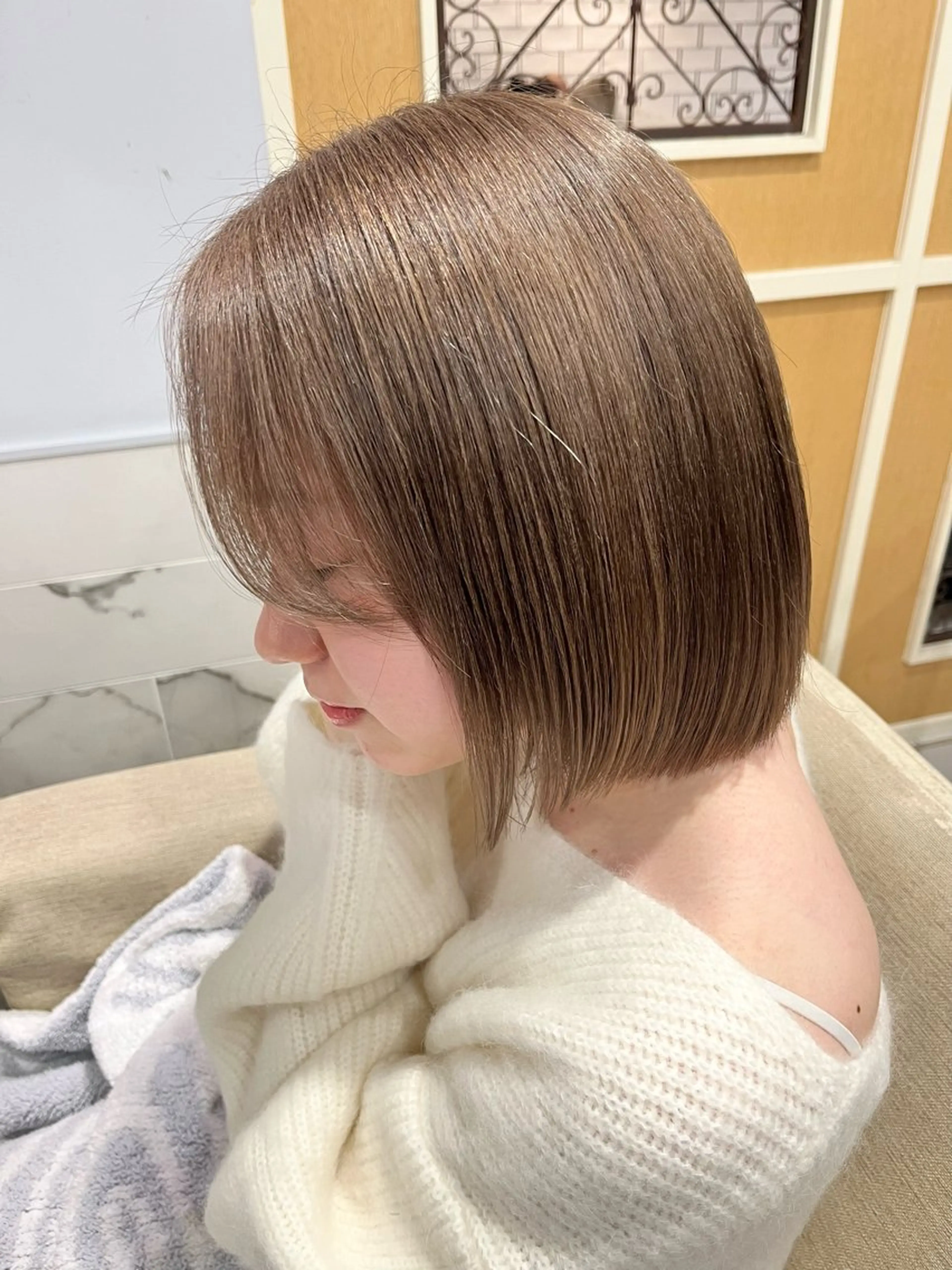 ショート カラー 勝野 優佳のヘアスタイル