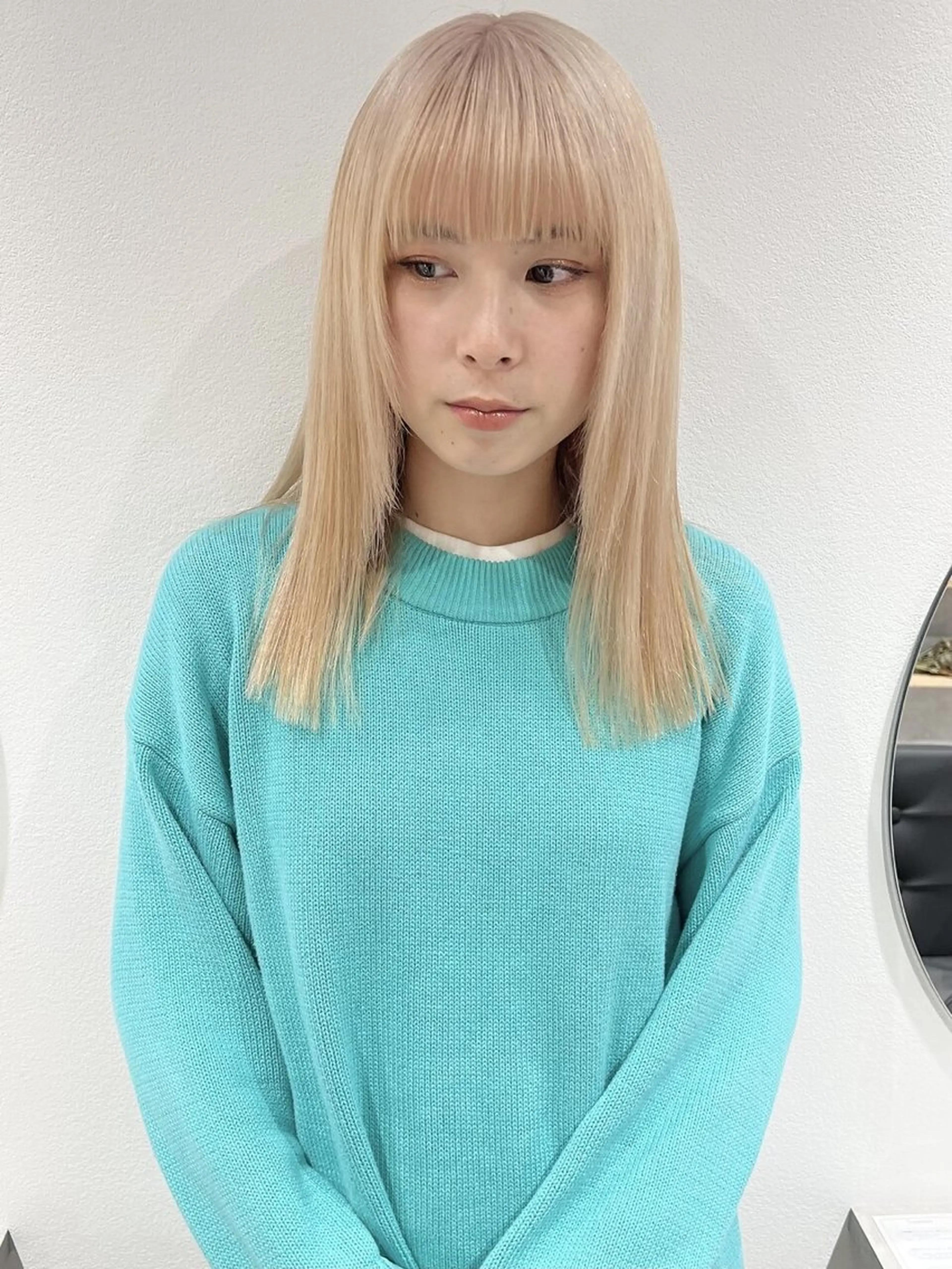 ミディアム カラー 🧚🏻momo 🧚🏻【下北沢】のヘアスタイル