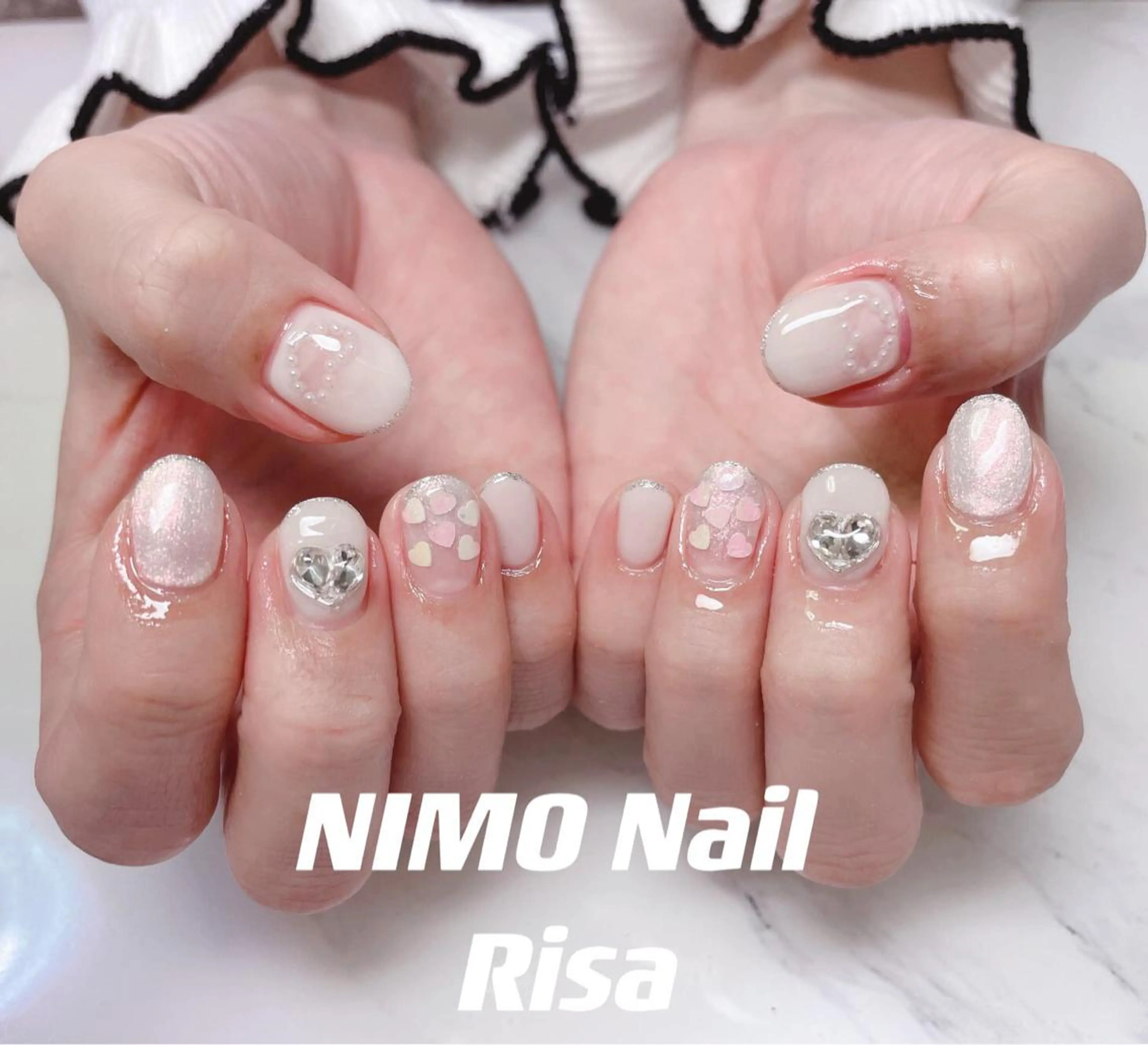 ネイル ハンドネイル RI SA☀️ リサのネイルデザイン