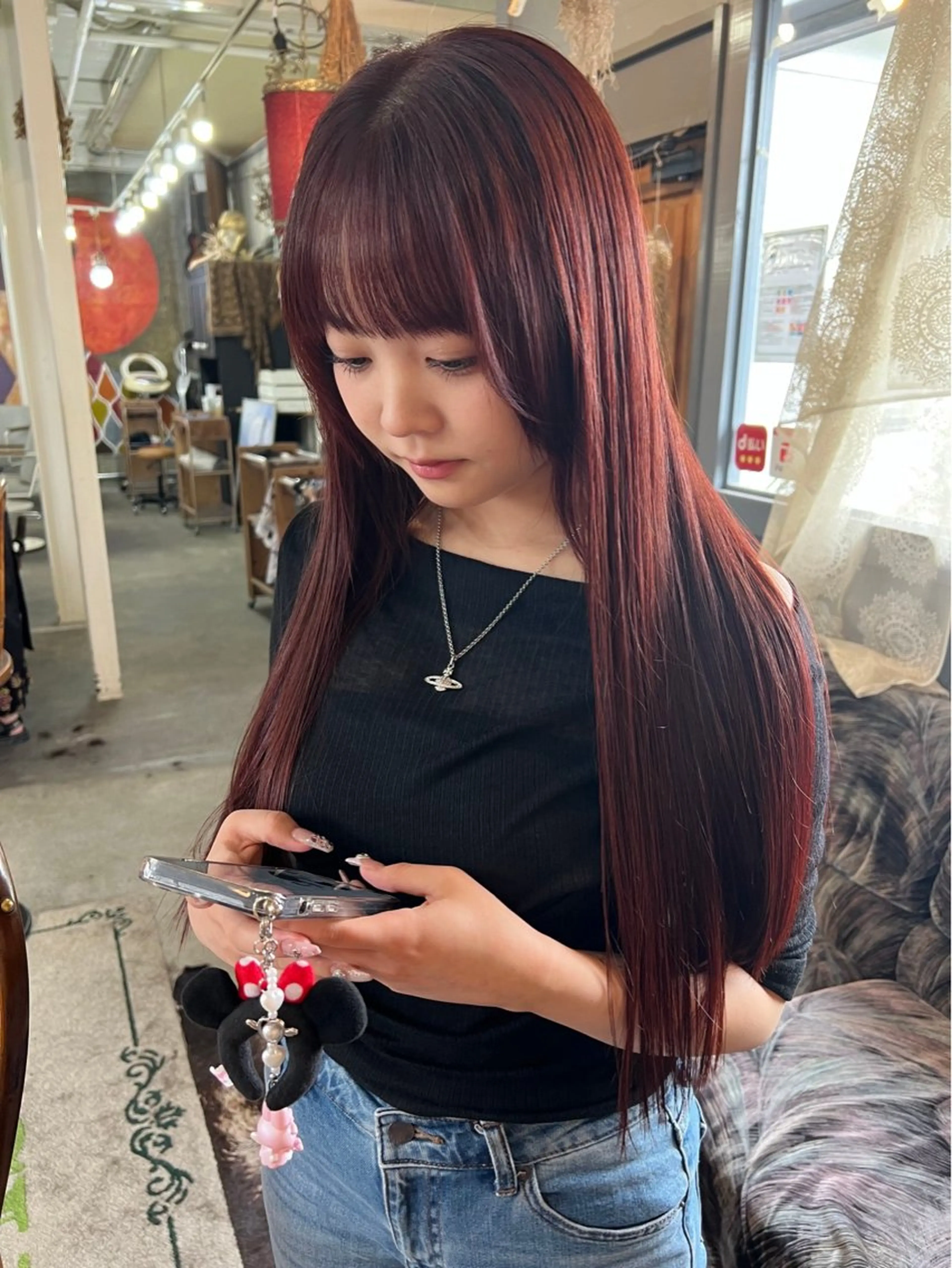 ロング カラー LOMARLIE/ NATUMIのヘアスタイル