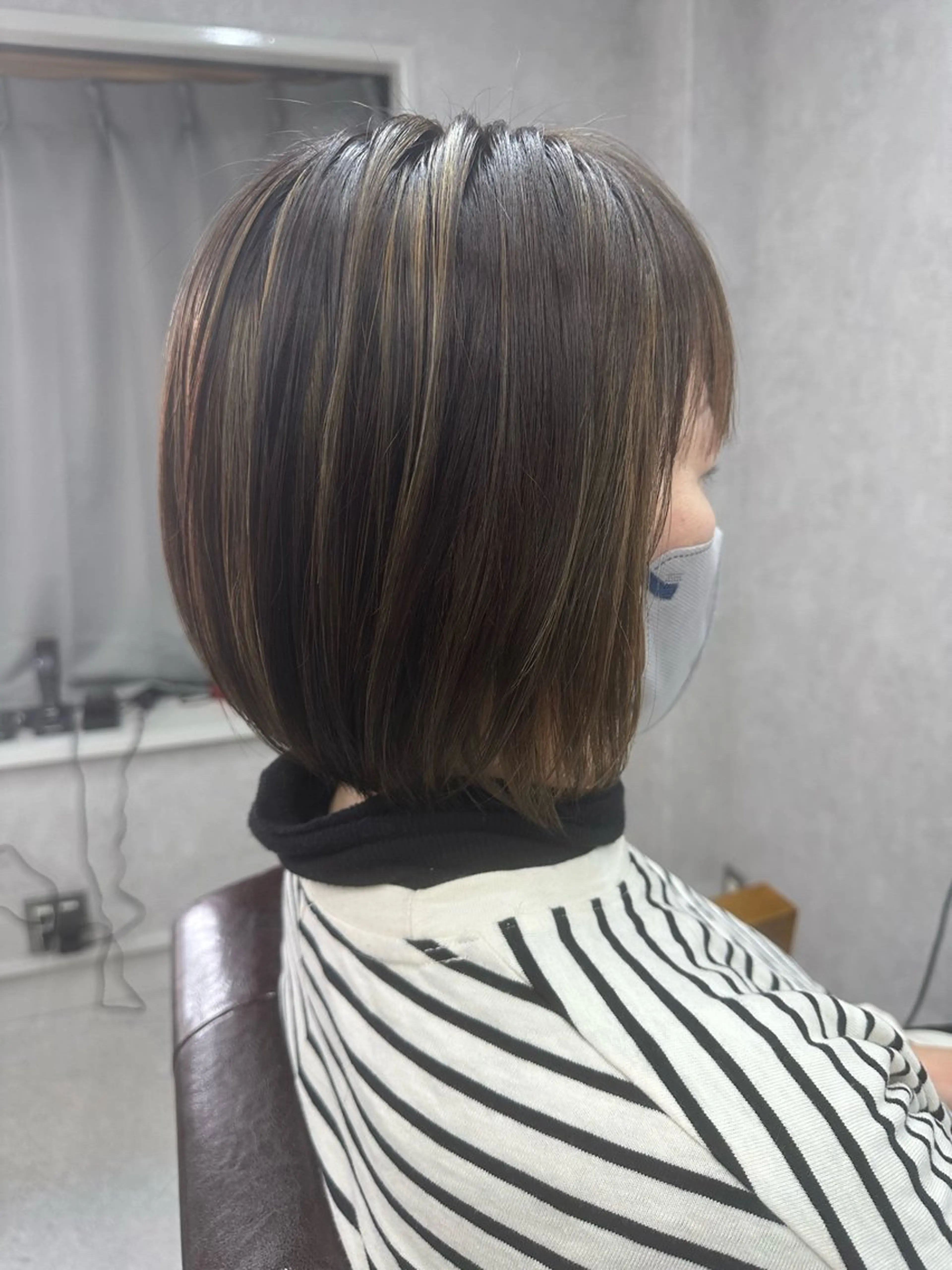 ショート カラー カット ヘアカラー トリートメント Lien 深井店のヘアスタイル