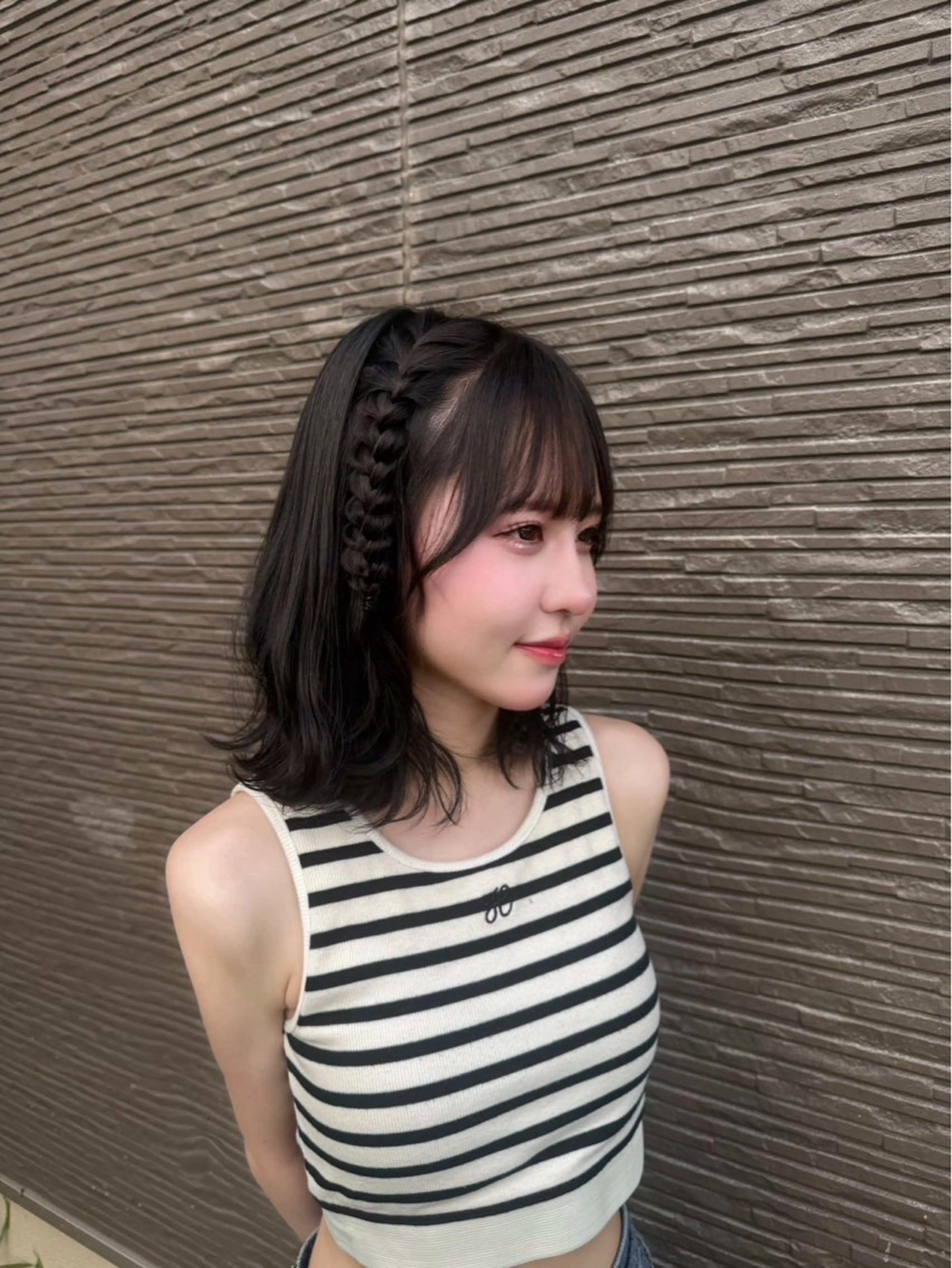 ミディアム ヘアアレンジ ヘッドスパ ヘアセット taki /メイク/ 垢抜け /アレンジのヘアスタイル