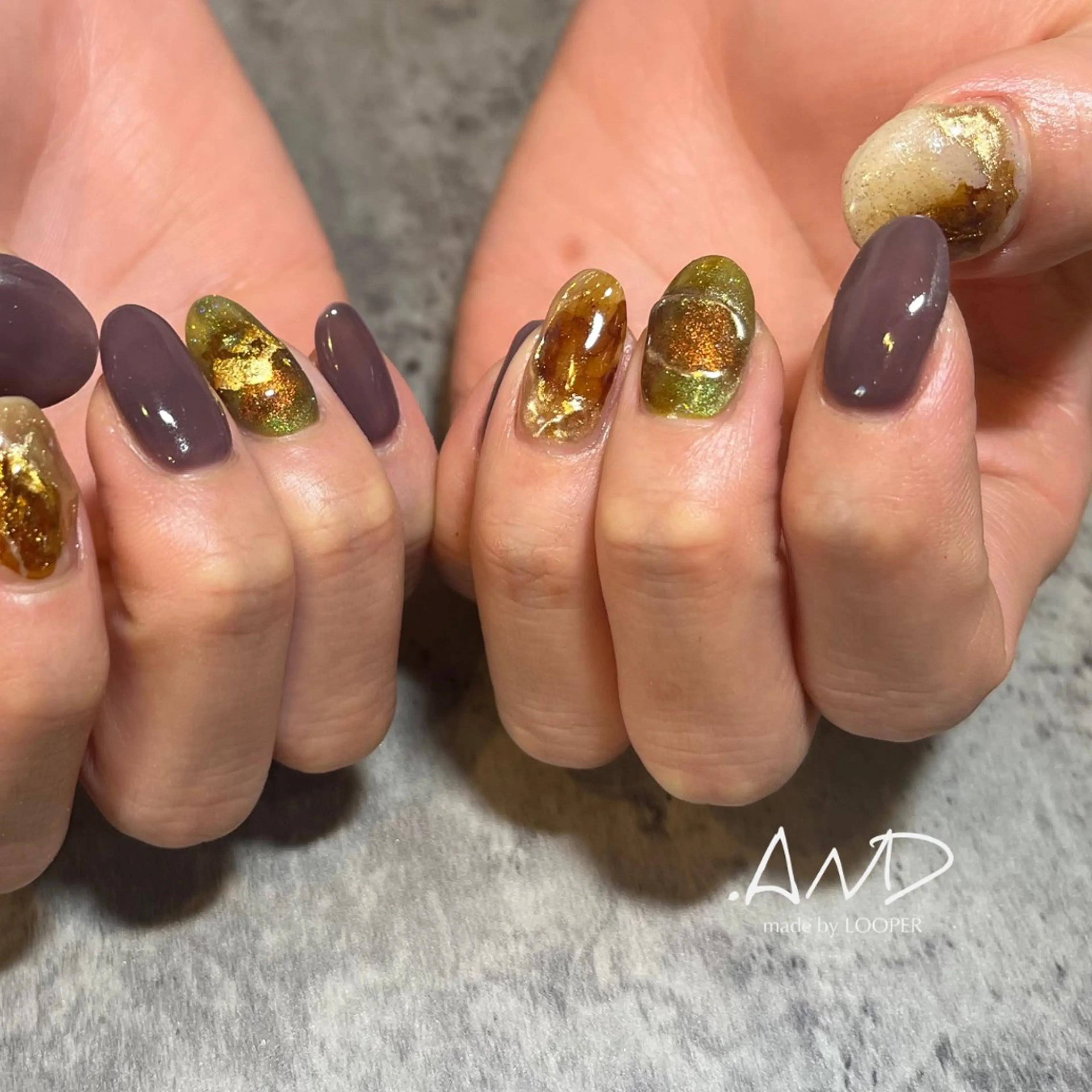 ネイル アートネイル ニュアンスネイル ハンドネイル mzh ...のネイルデザイン