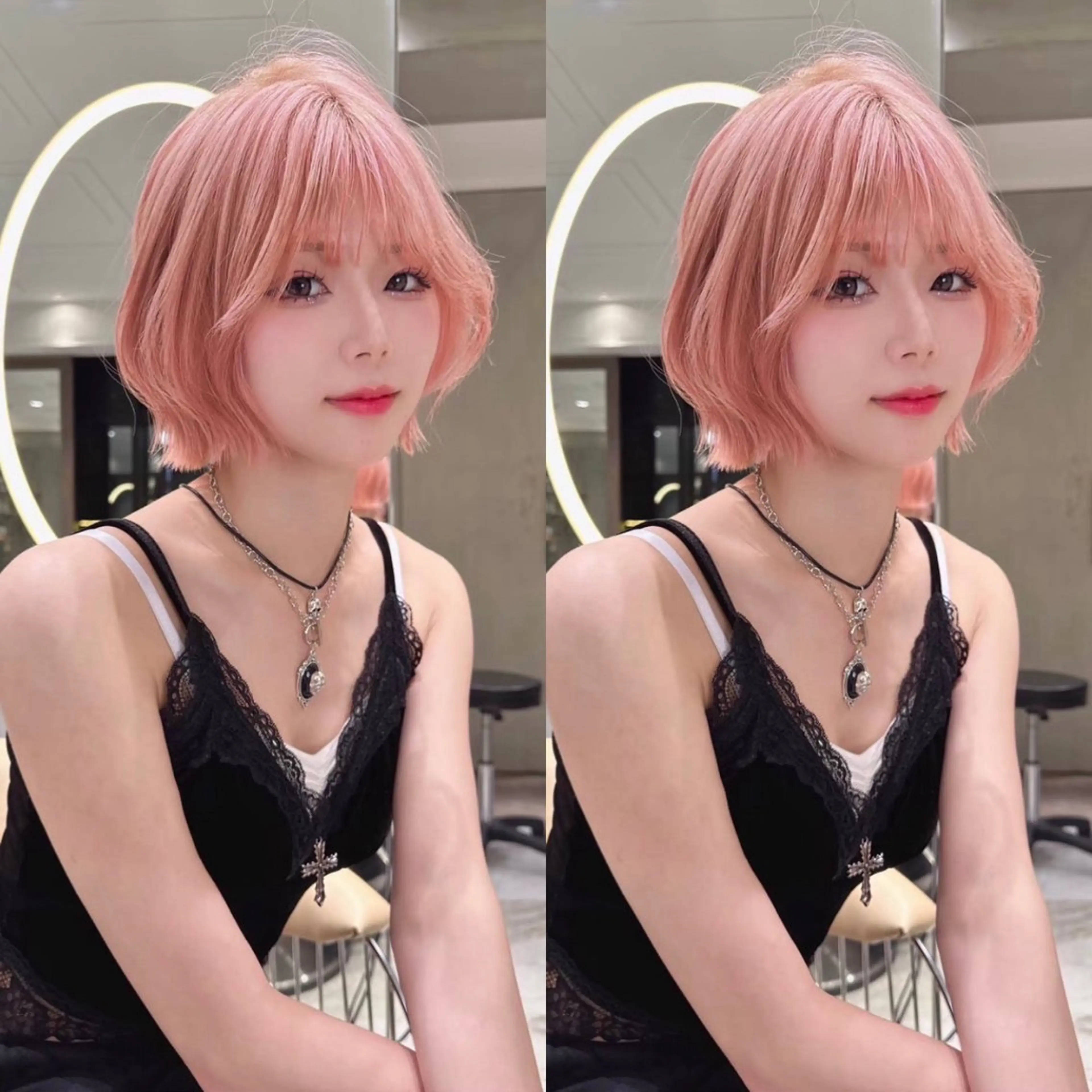 ショート カラー ハイトーンカラー ハイトーン/水素 honoka🌺のヘアスタイル