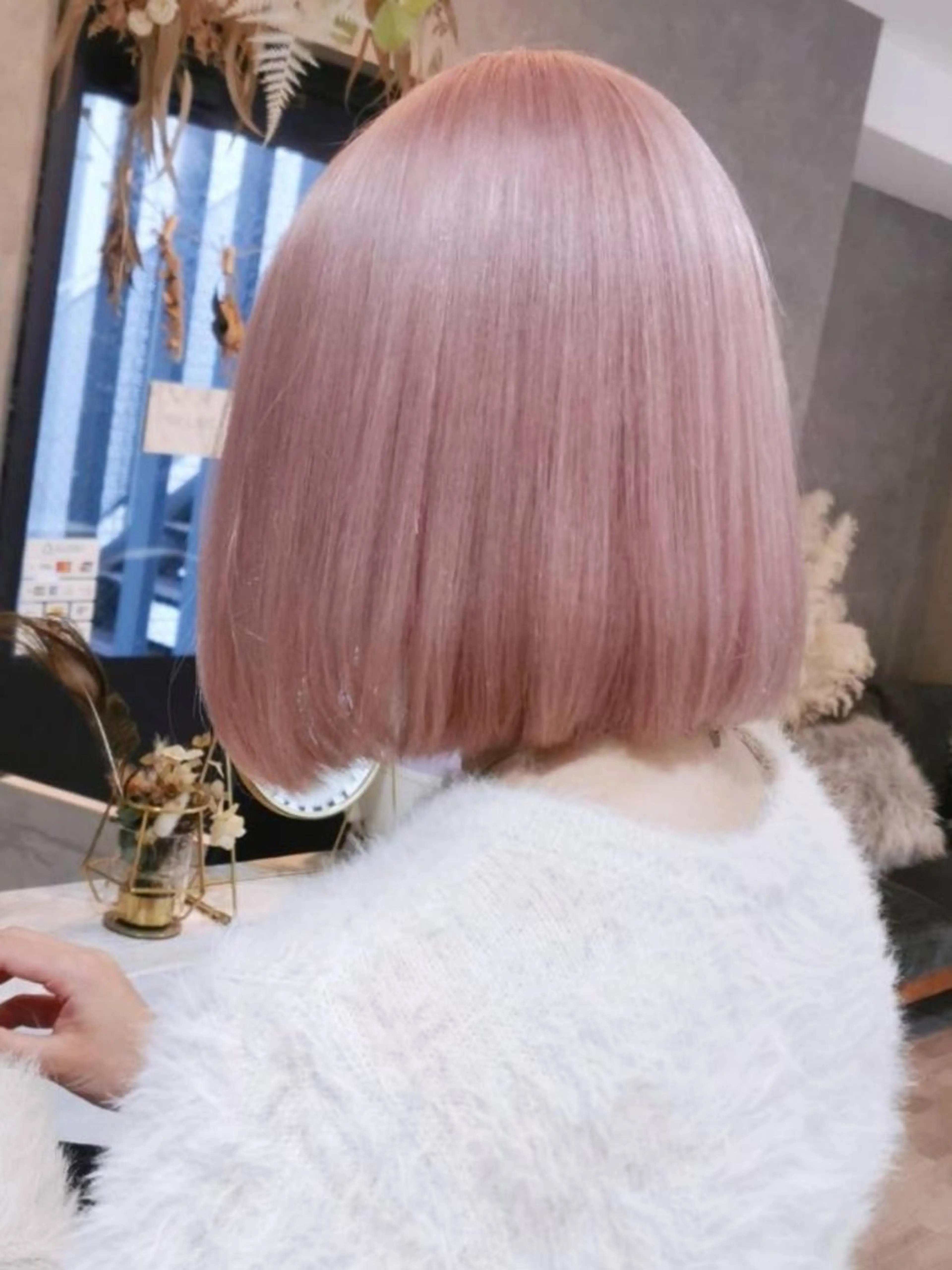 ミディアム ヘアカラー fand AKANE のヘアスタイル