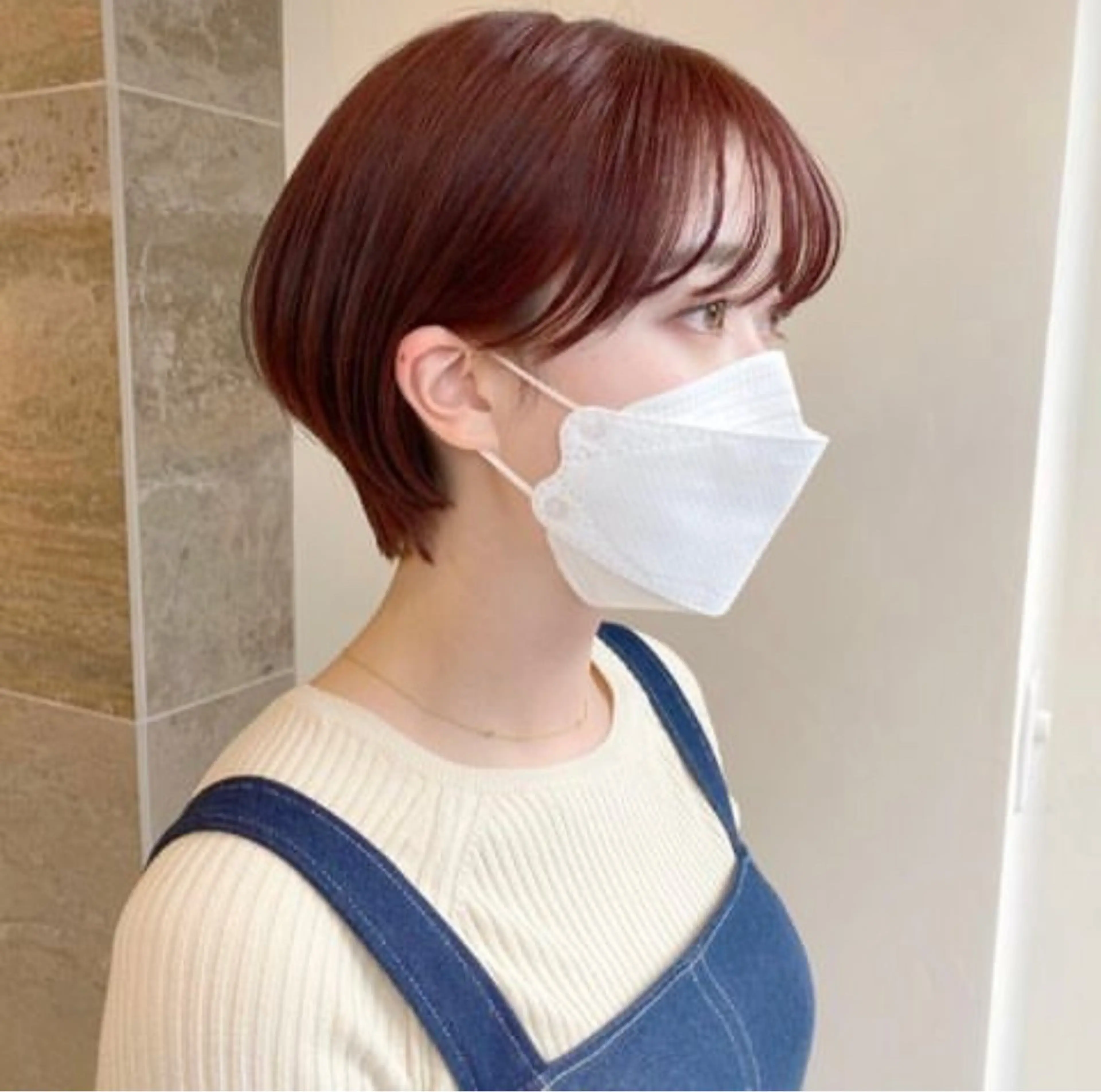 ショート カラー 渋谷 今泉ひろき 髪質改善×美髪矯正のヘアスタイル