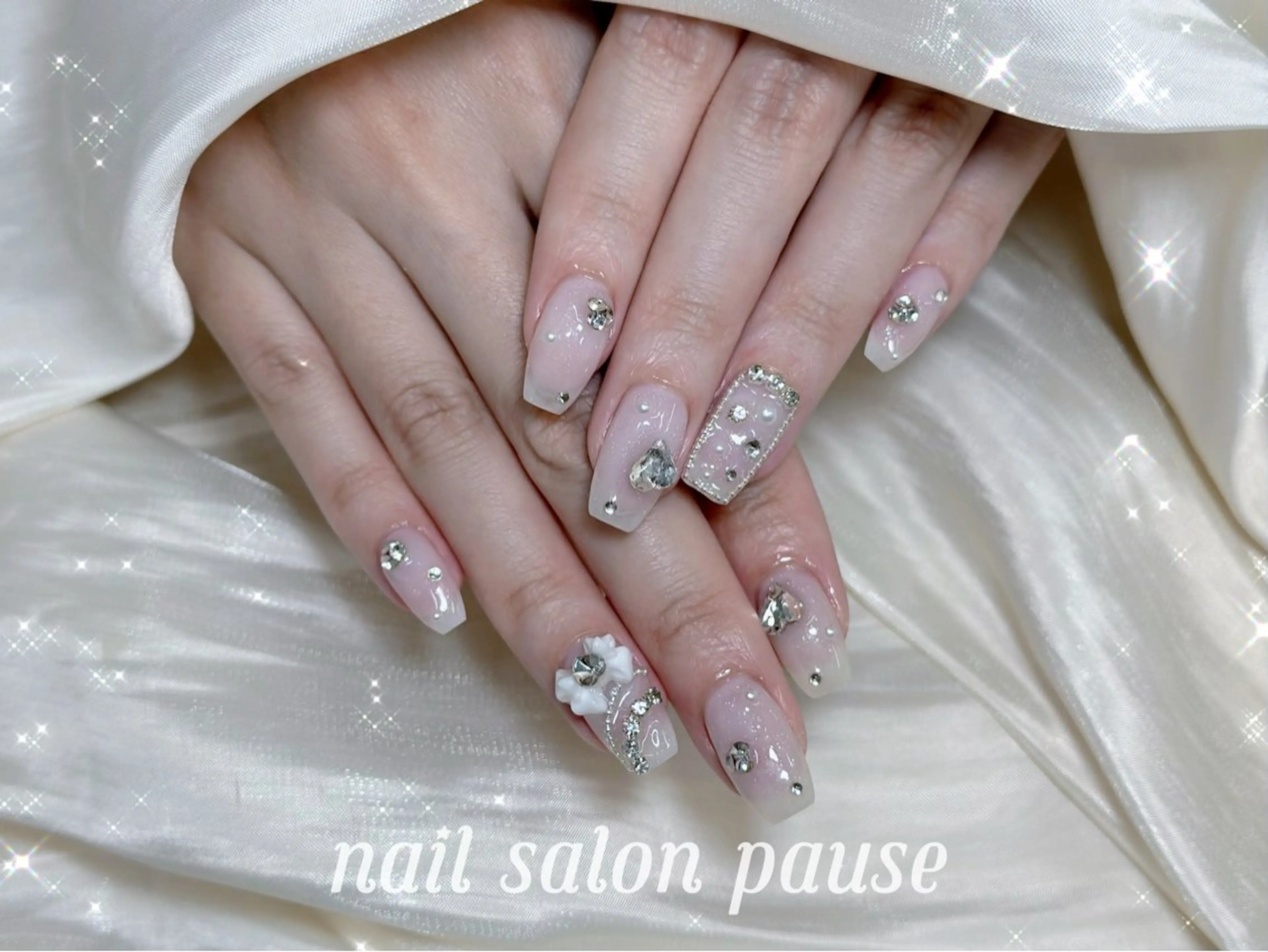 ネイル ハンドネイル ハンドケア nail salon pause✨のネイルデザイン