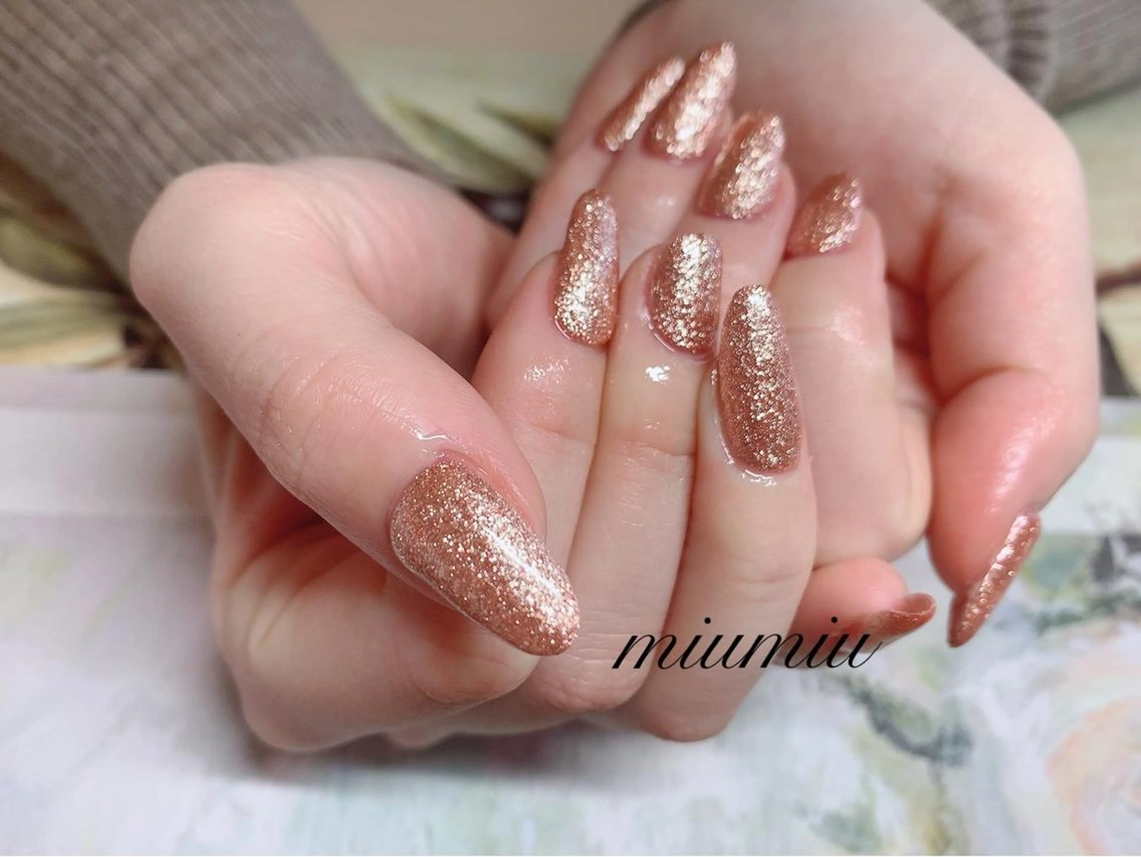 ネイル miu miuのネイルデザイン