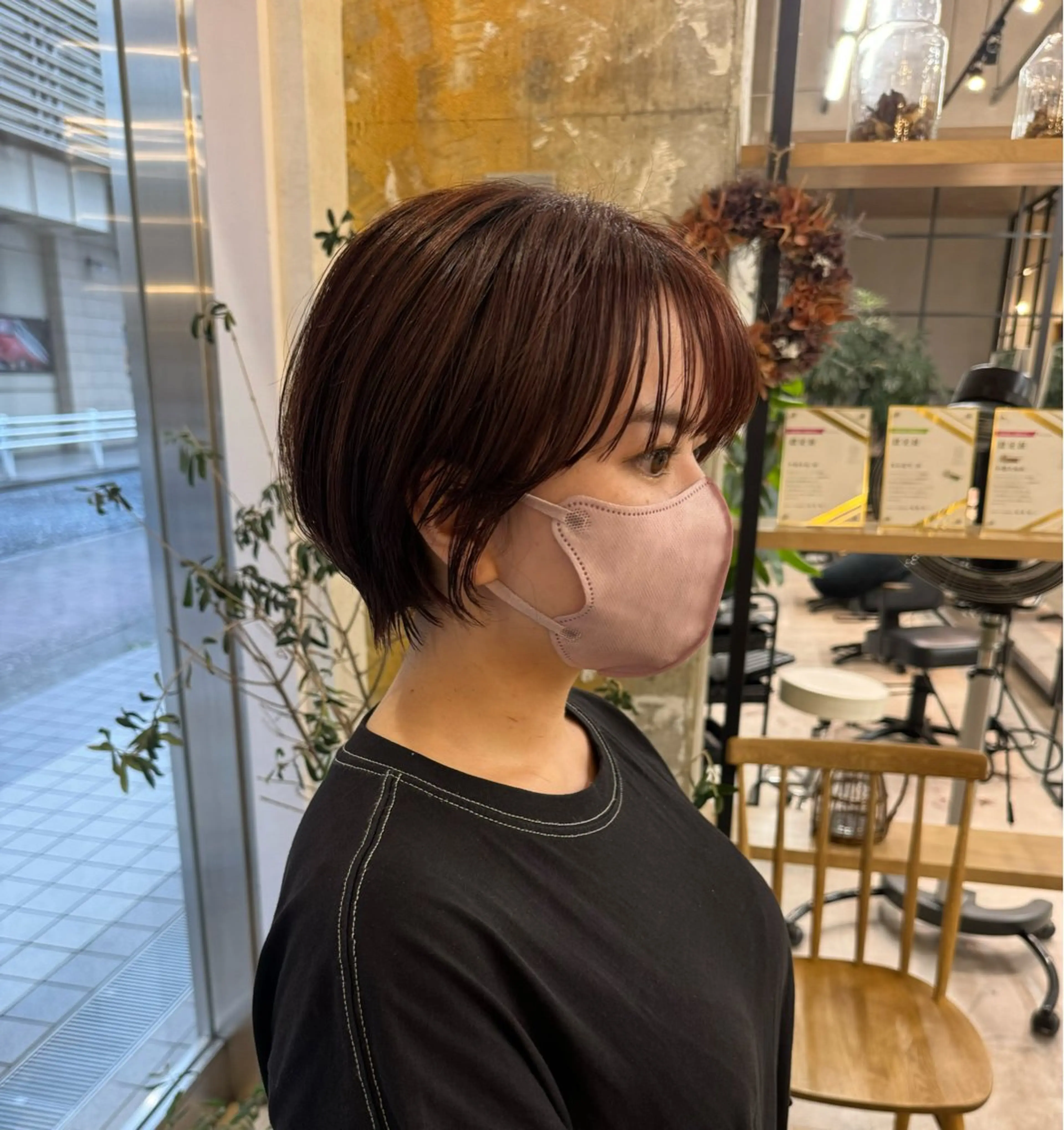 ショート カラー くびれヘア ショートヘア ショート/ボブカット /emiriのヘアスタイル