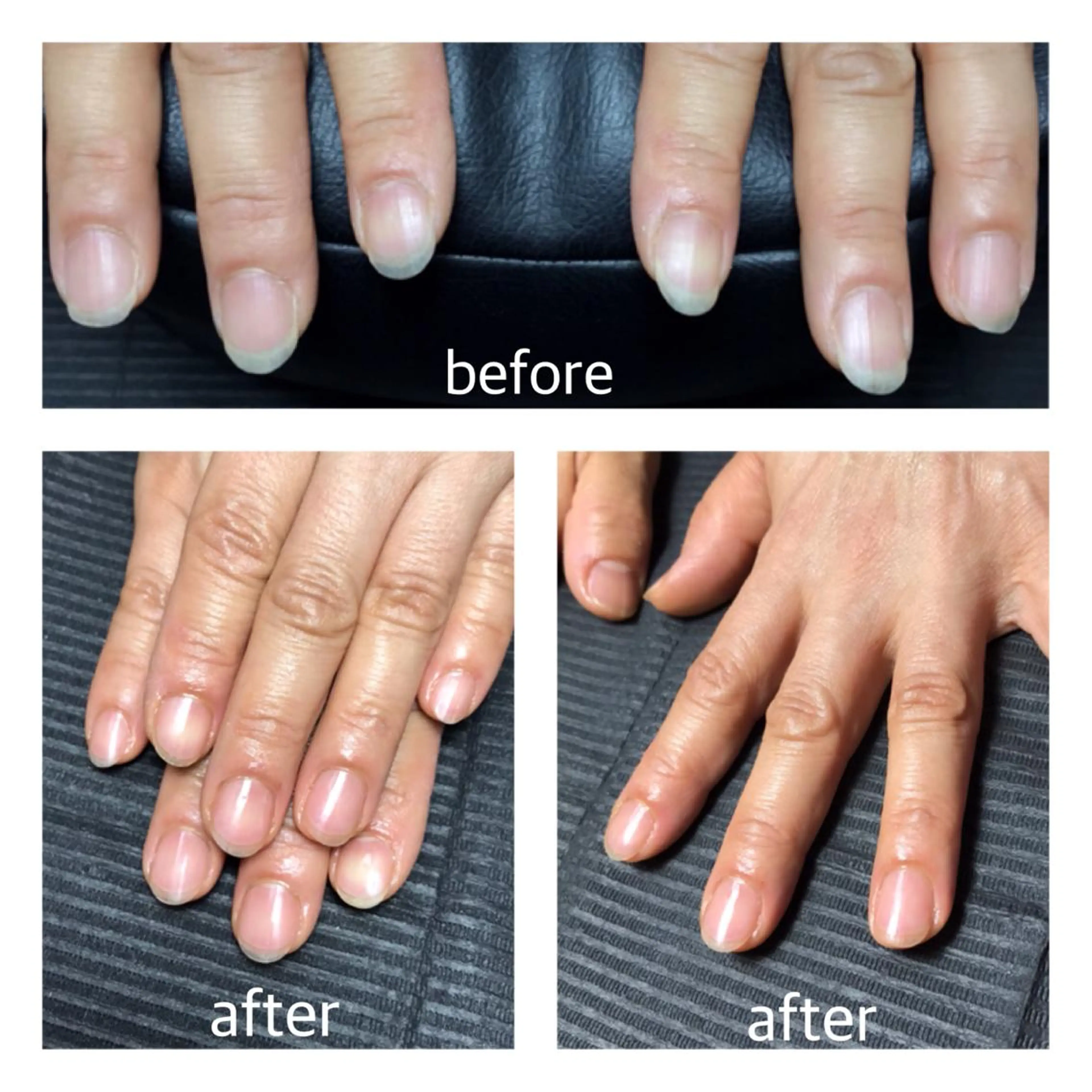 🤲甘皮ケア+自爪艶磨き(自爪艶出し)💅✨オフなしの写真