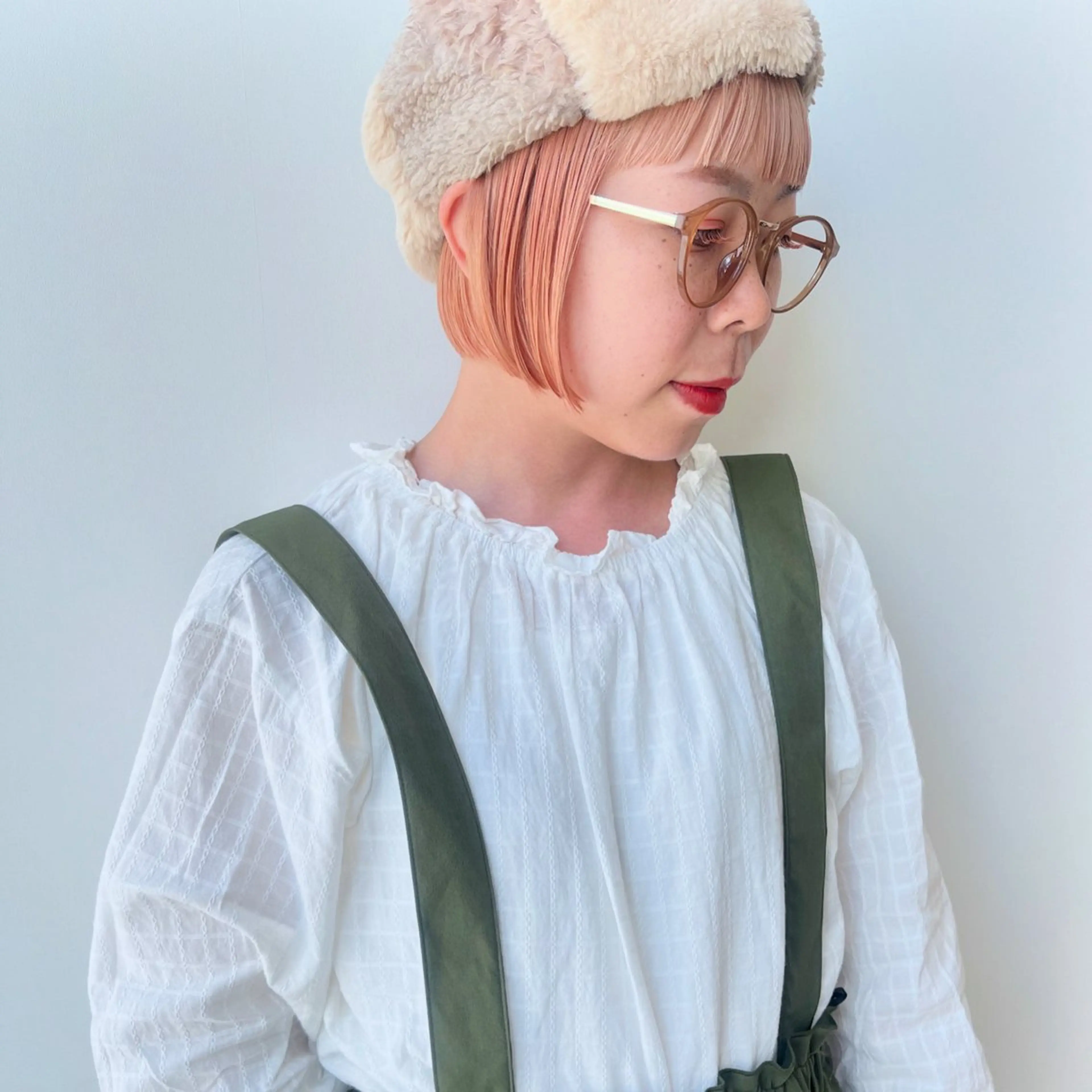 ショート ヘアカラー フリーランス　美容師 cayocoのヘアスタイル