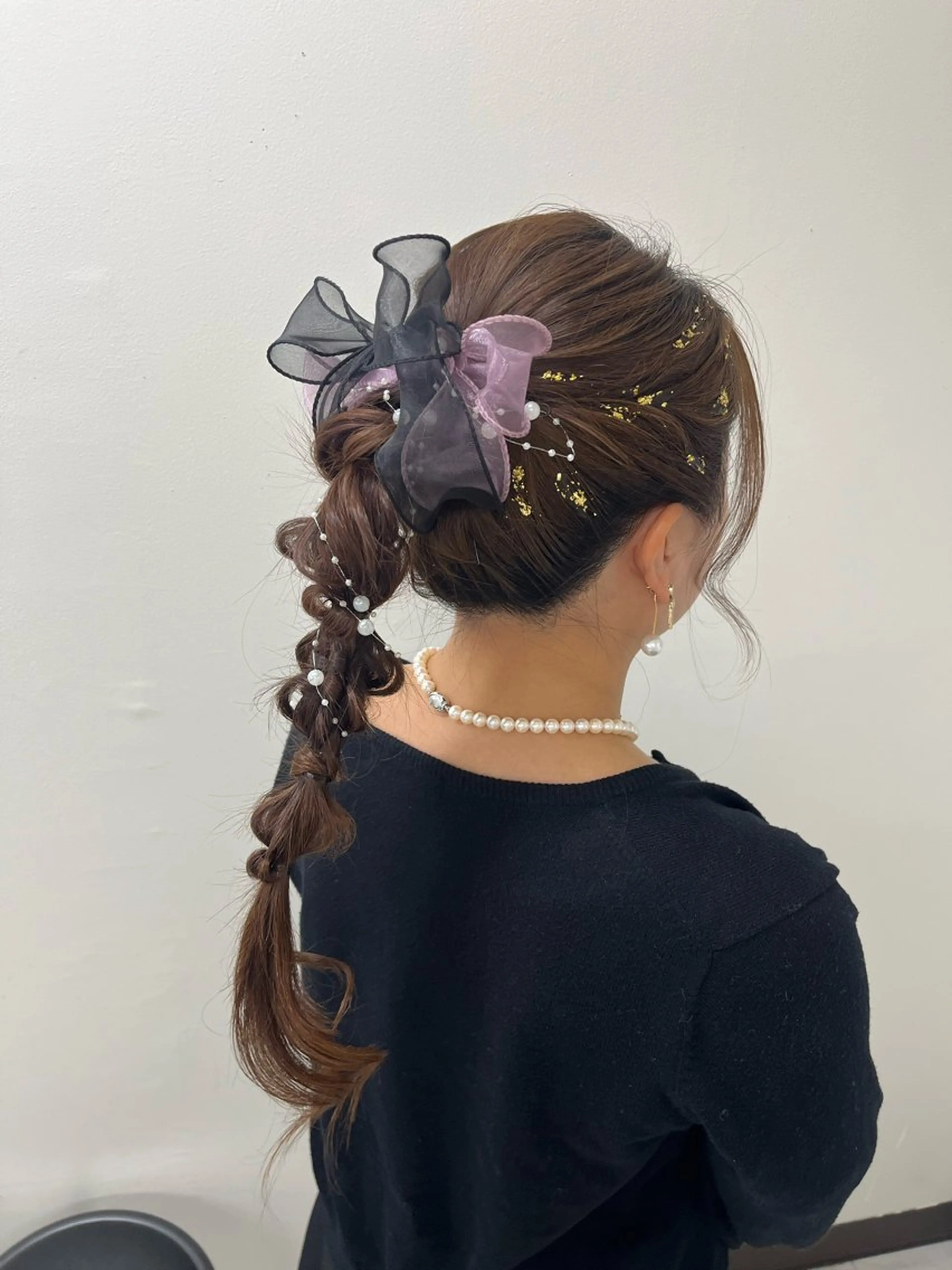 ヘアアレンジ ヘアセット ヘアセットサロン ココのヘアスタイル