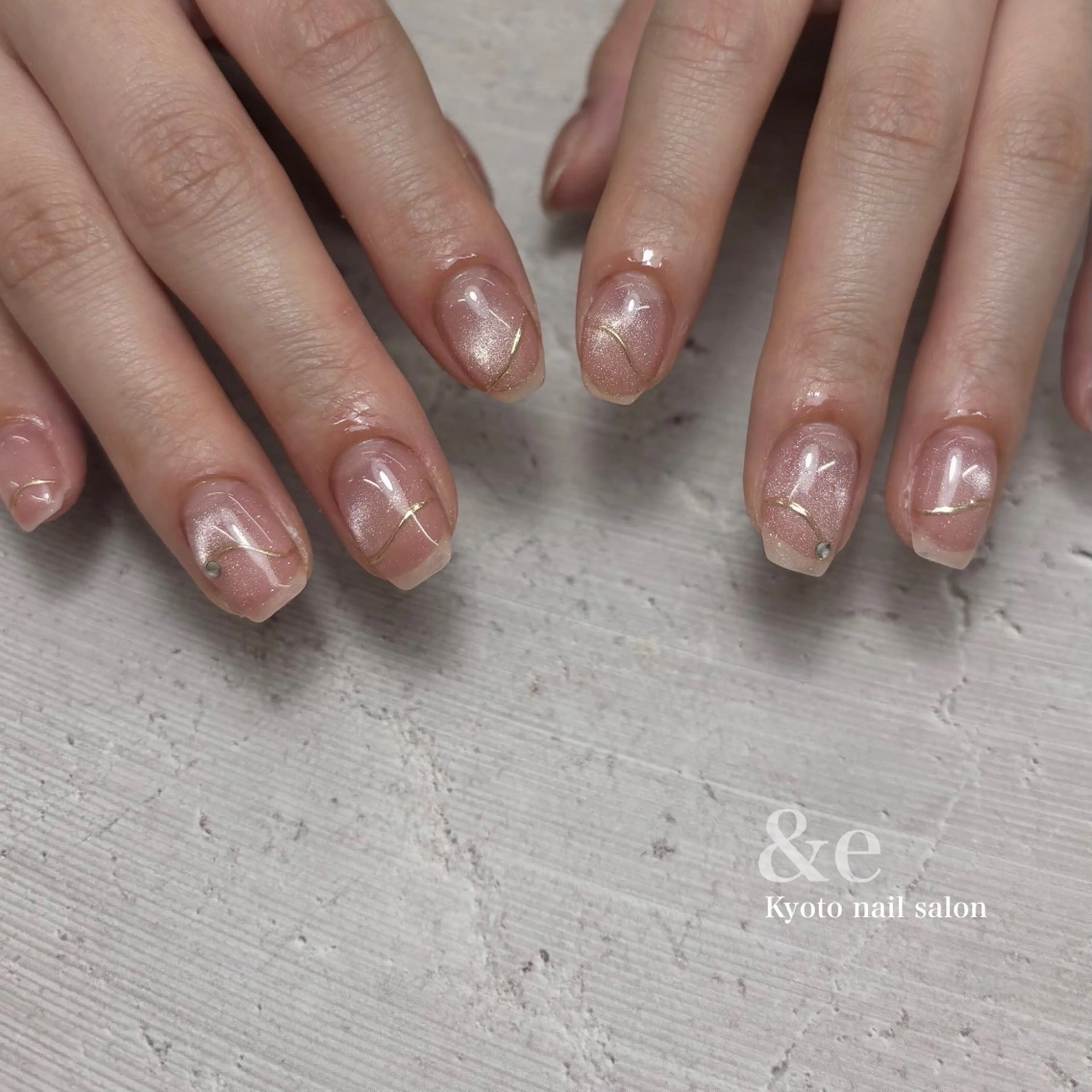 ネイル ハンドネイル nail salon &e rieのネイルデザイン