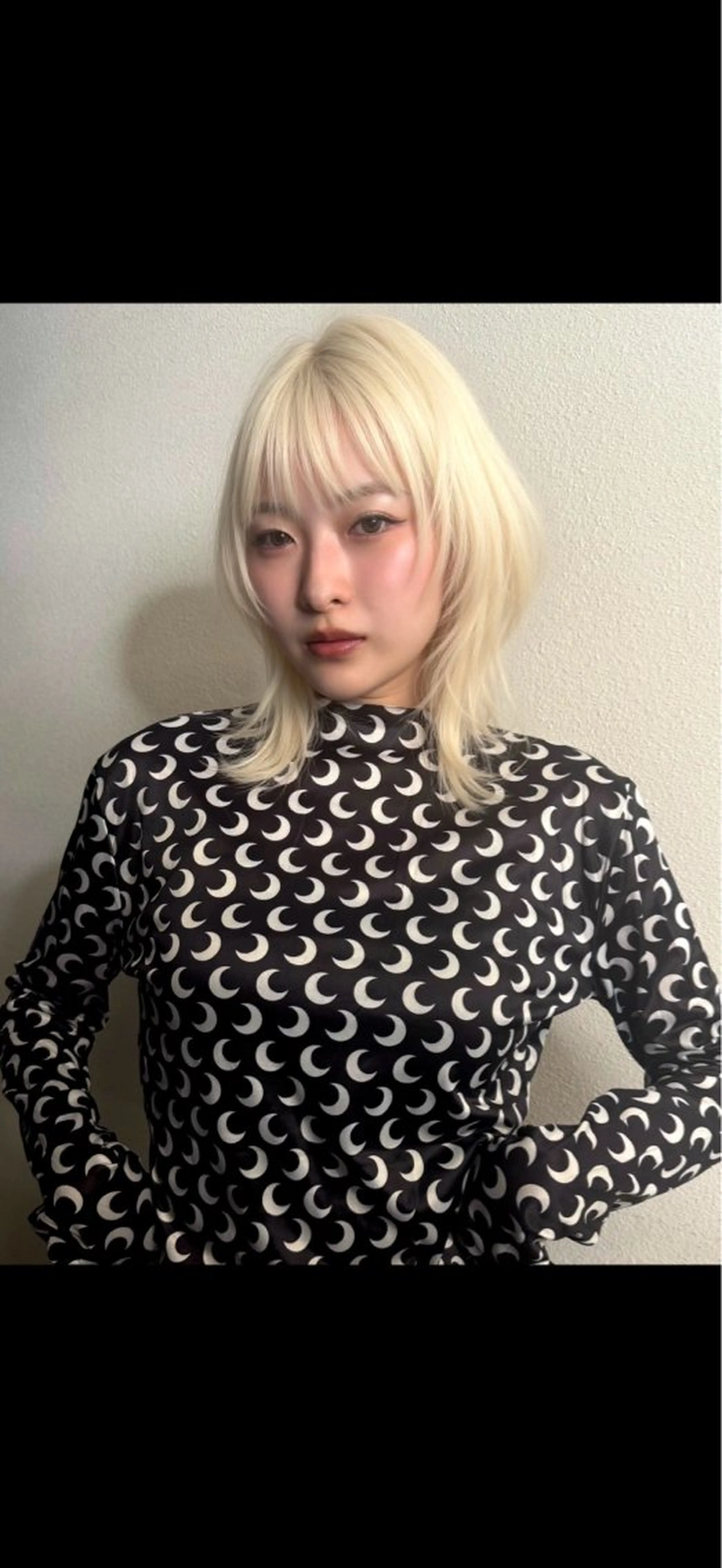 ミディアム 🩵レイヤー/ショー ト/🫧harukaのヘアスタイル