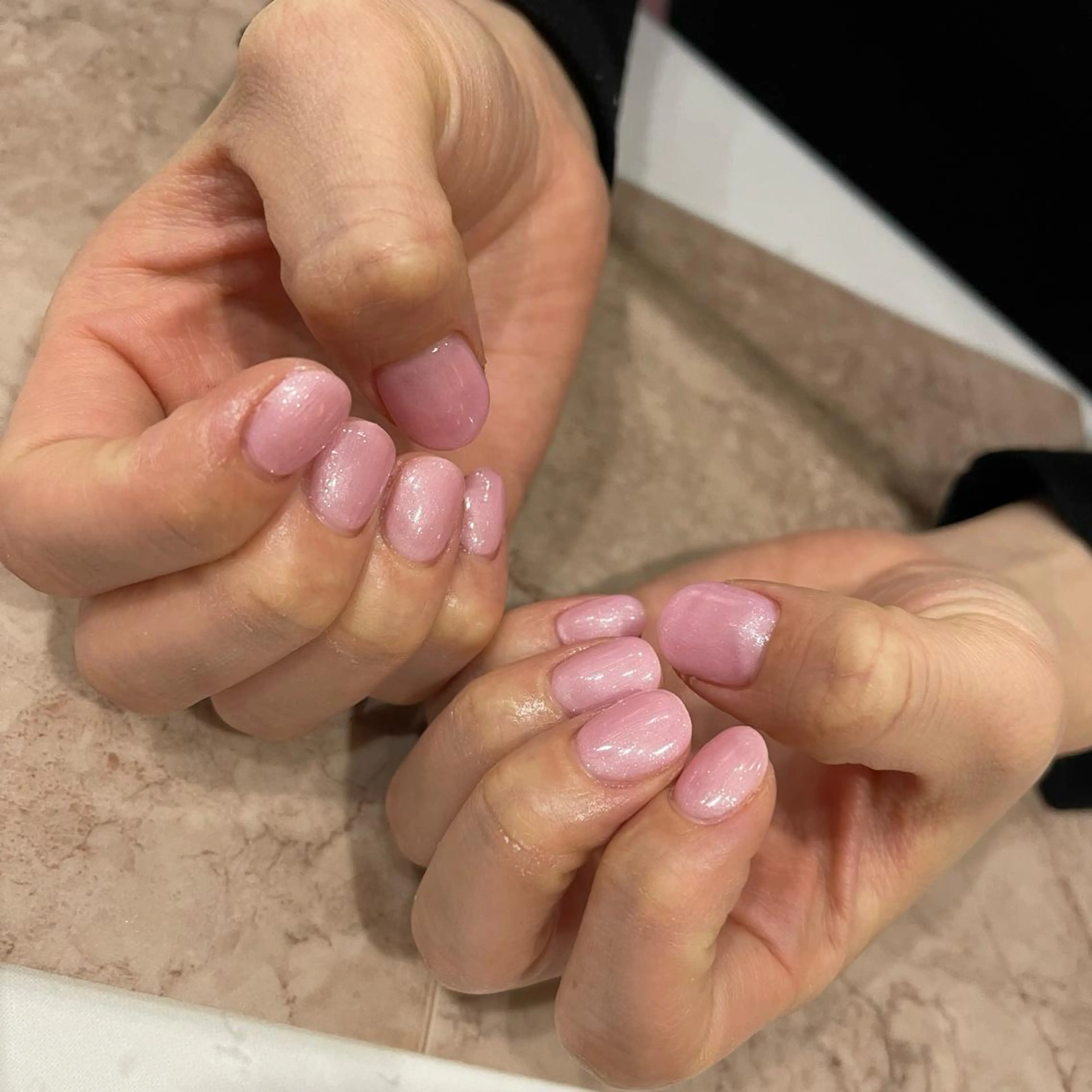 ネイル ワンカラーネイル Wish Nail 恒川のネイルデザイン