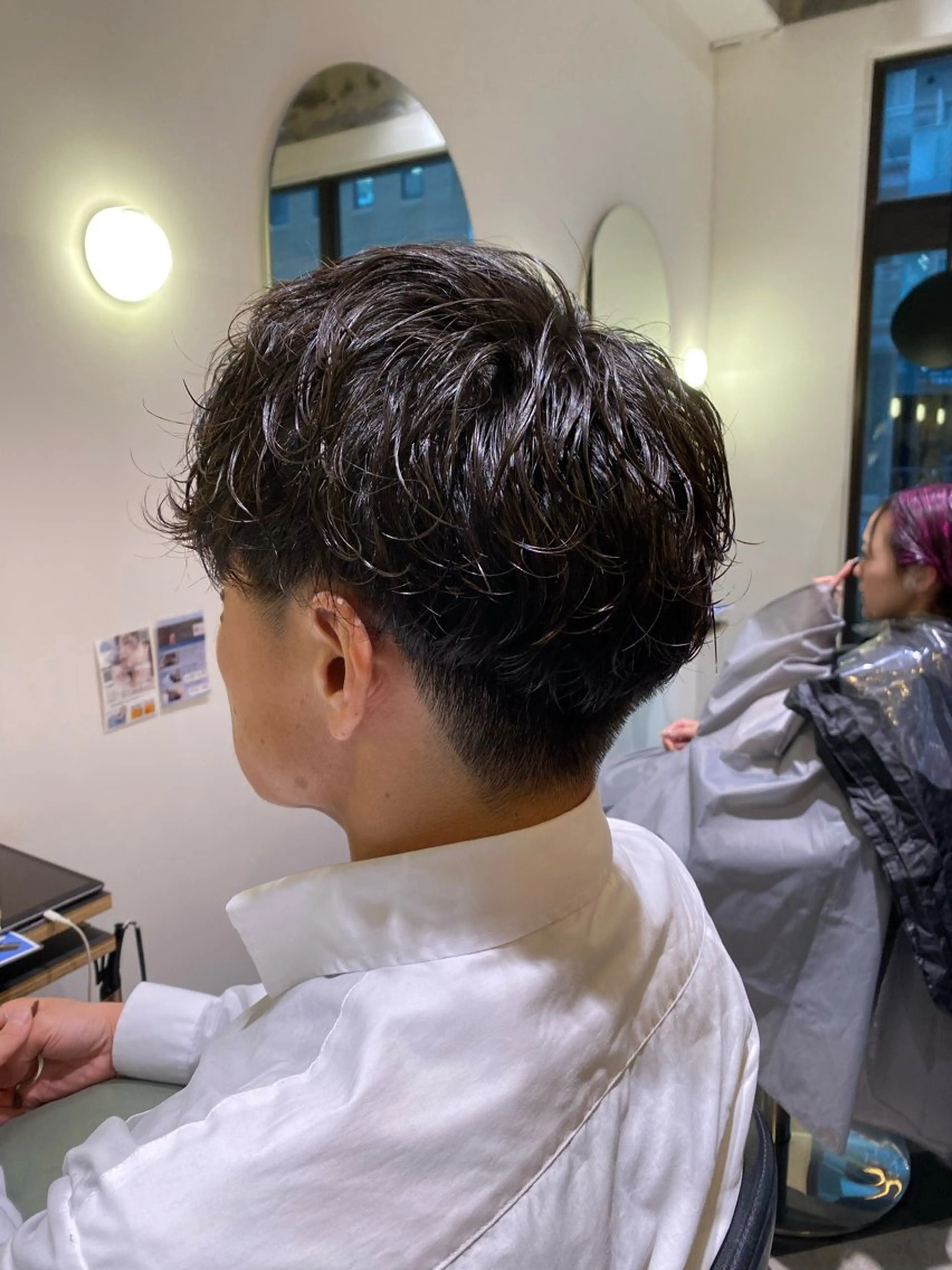 パーマ メンズ カット パーマ ヘアセット メンズ指名NO.1/ 原崎 元希のヘアスタイル