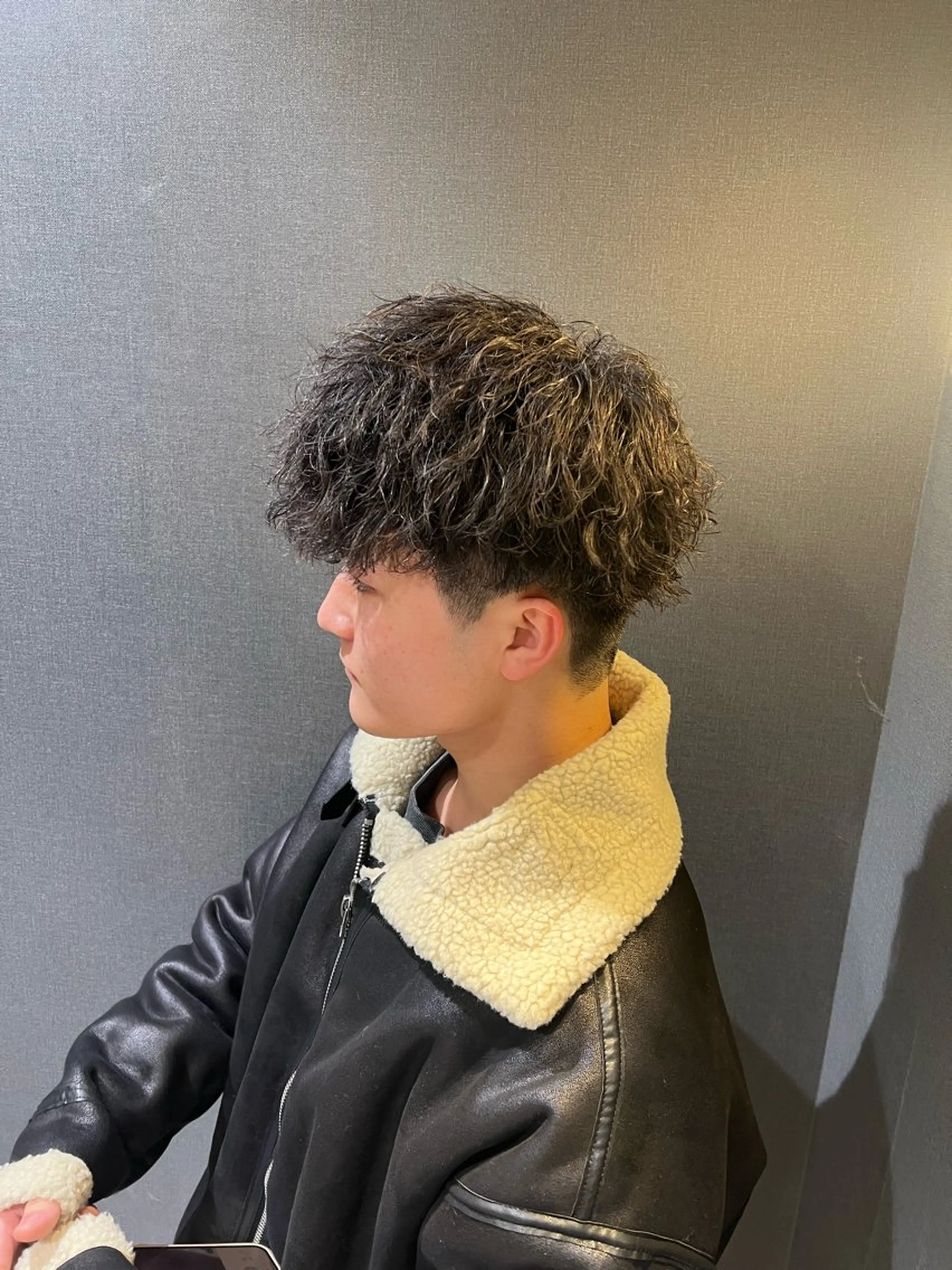 パーマ メンズ カット パーマ 一宮/稲沢/あま市 /小林好裕のヘアスタイル