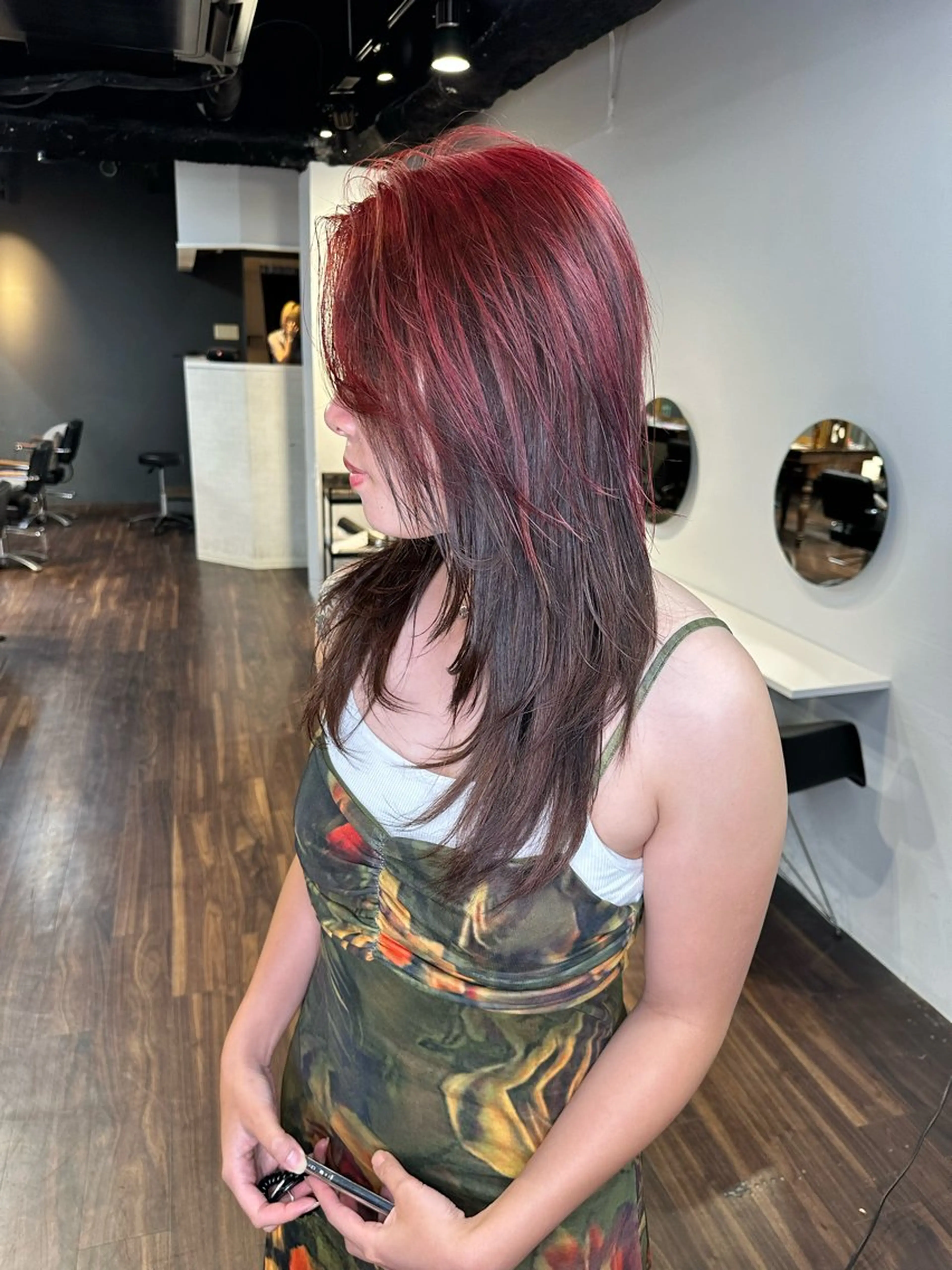 ロング カラー ワンホン/エクステ ケラチン/Kaitoのヘアスタイル