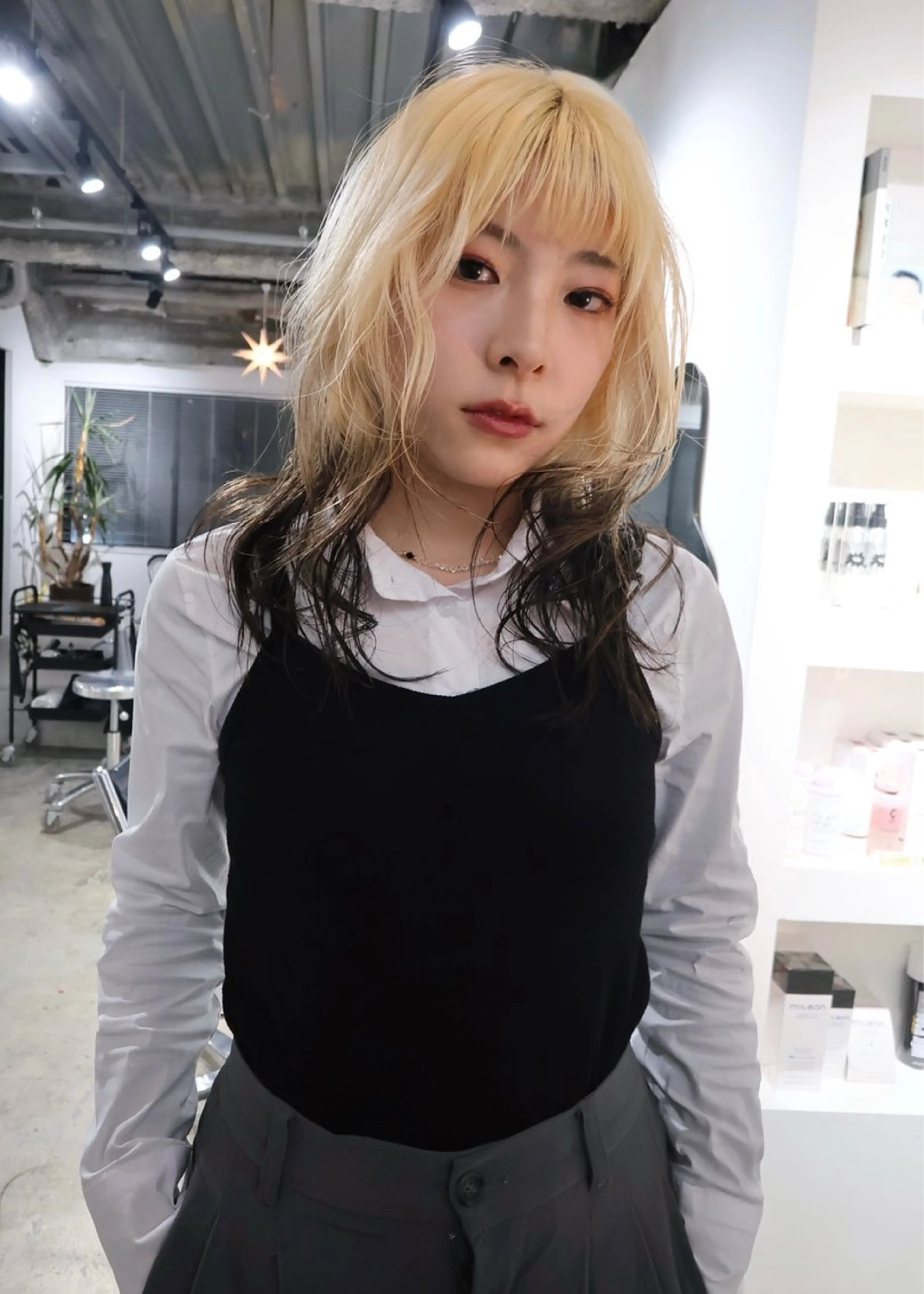 ロング カット ヘアカラー groovy所属・学芸大学 /ボブ SaKuraのヘアスタイル