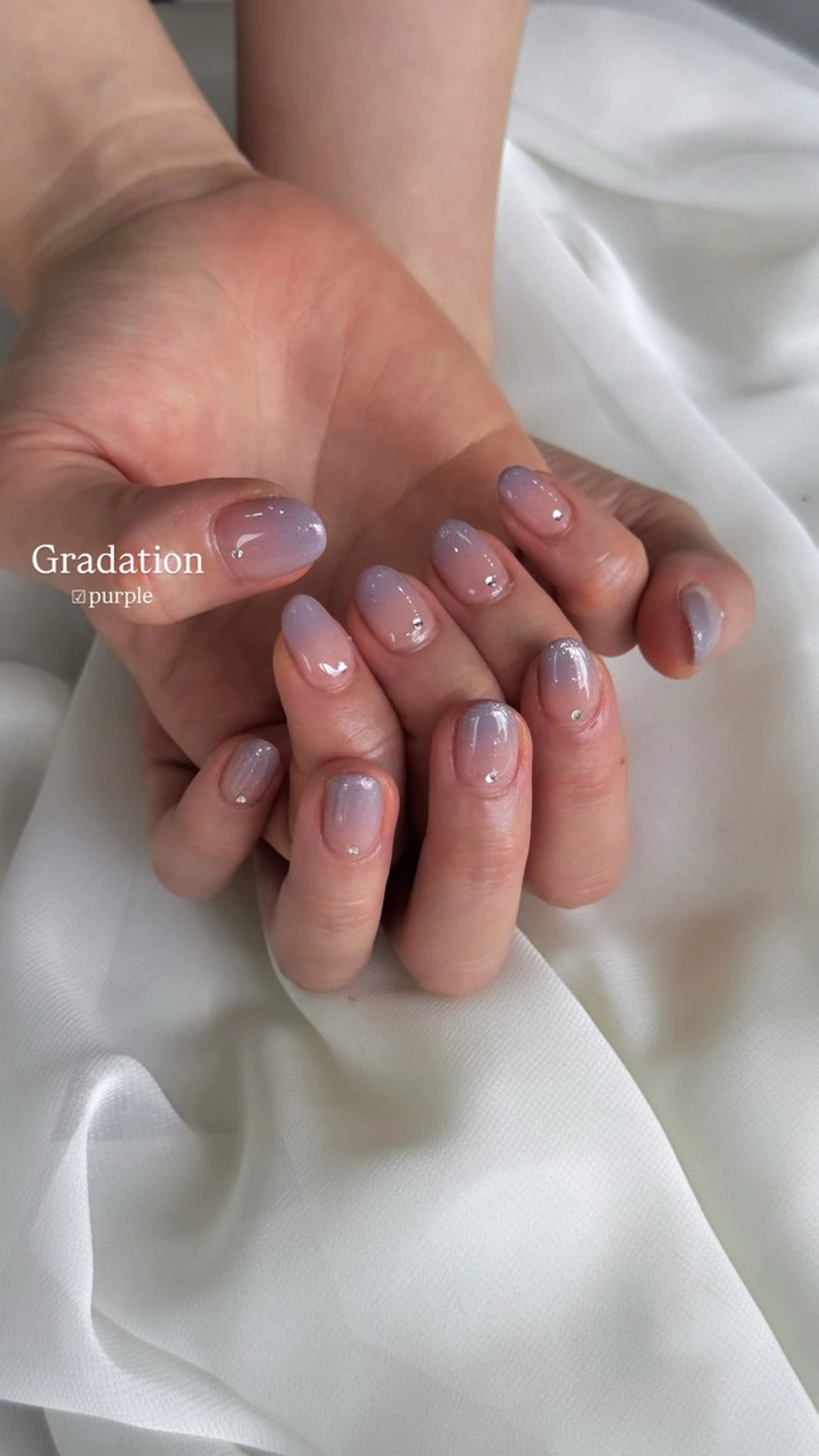 ネイル グラデーション 持ち込み ハンドネイル HARUKA ネイリスト福岡/薬院のネイルデザイン