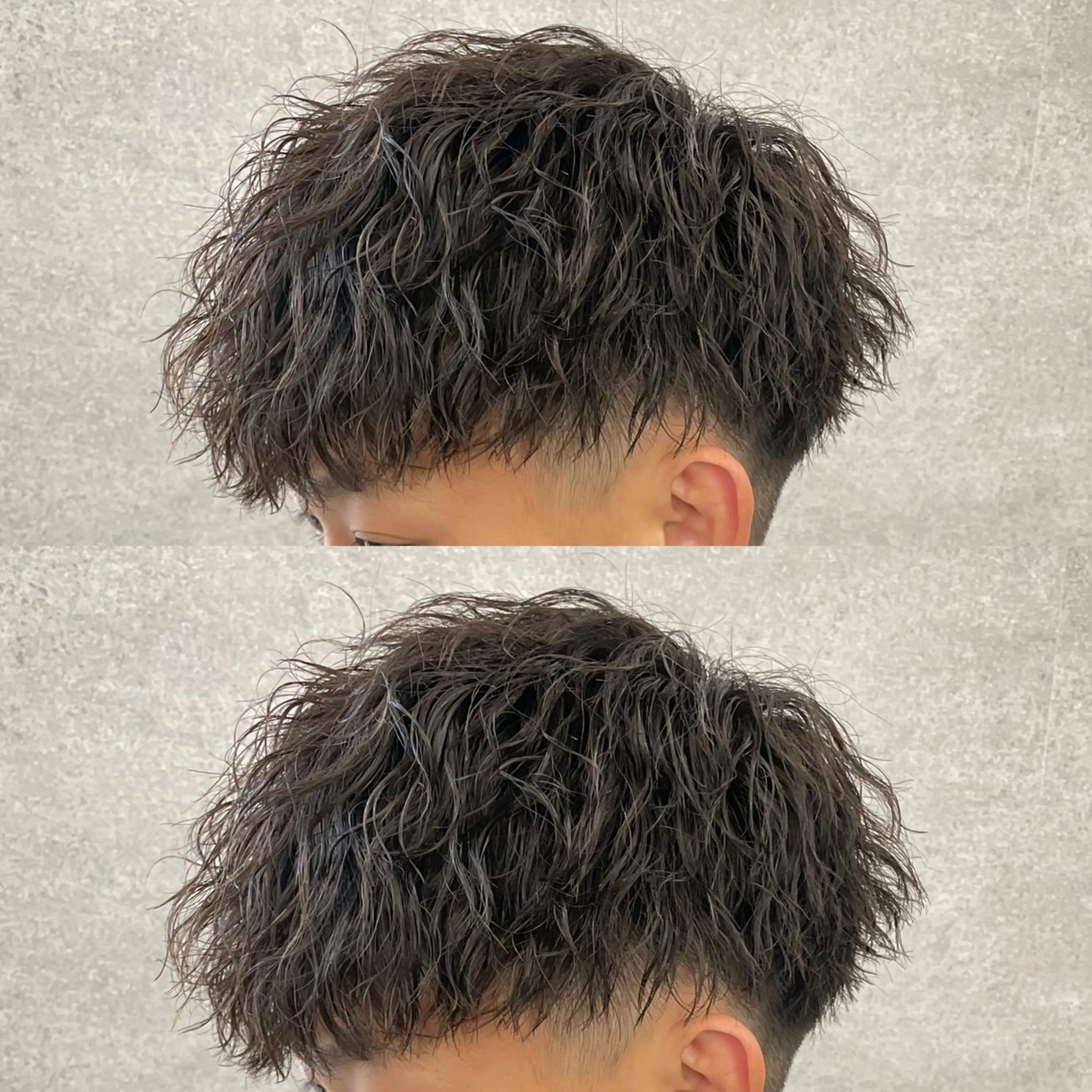 ショート カラー パーマ ヘアアレンジ メンズ キッズ 🔥メンズパーマ🔥 菅原楓のヘアスタイル