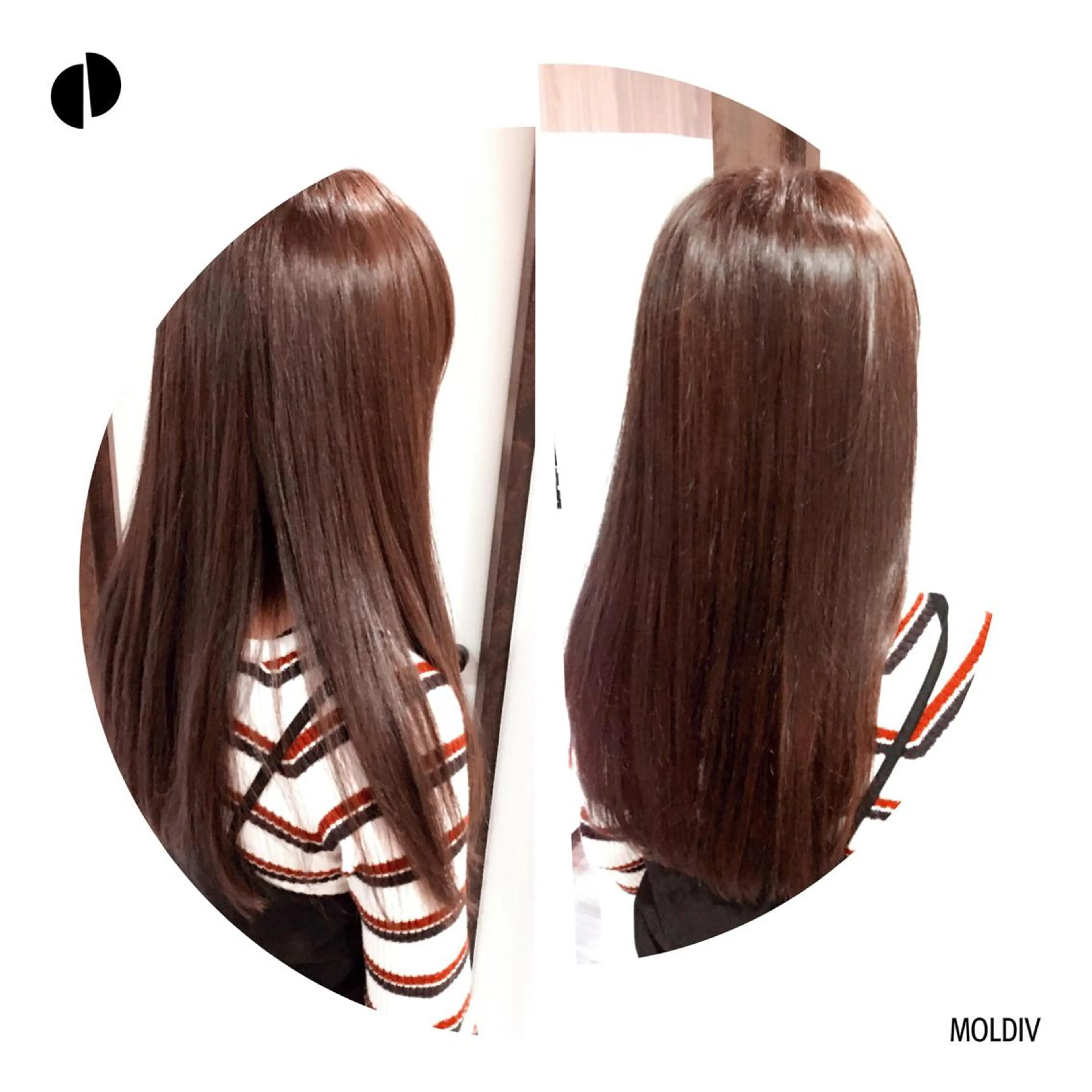 ロング カラー アッシュ ✨縮毛矯正✨髪質改善 ナカシマ ユミのヘアスタイル