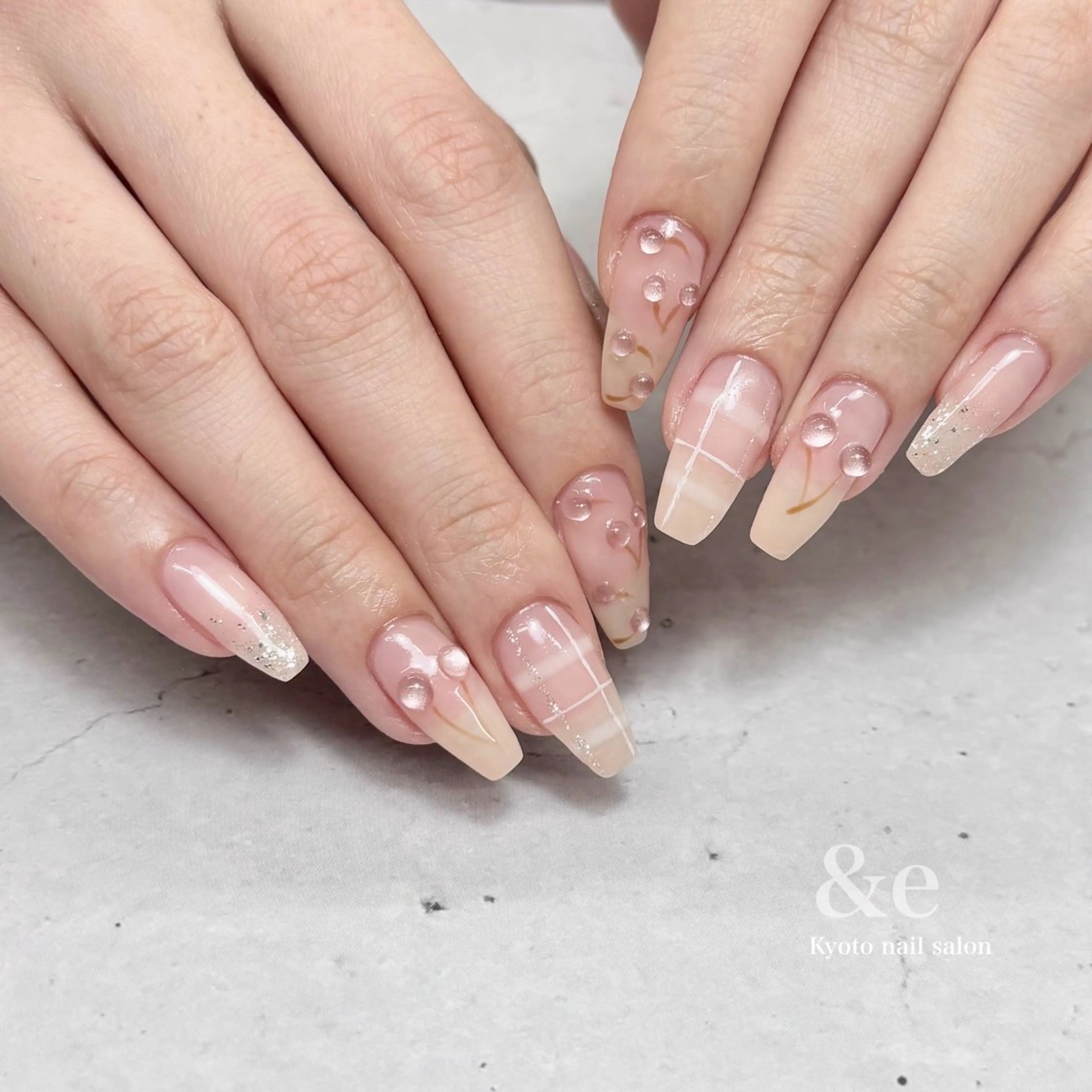ネイル ハンドネイル nail salon &e rieのネイルデザイン