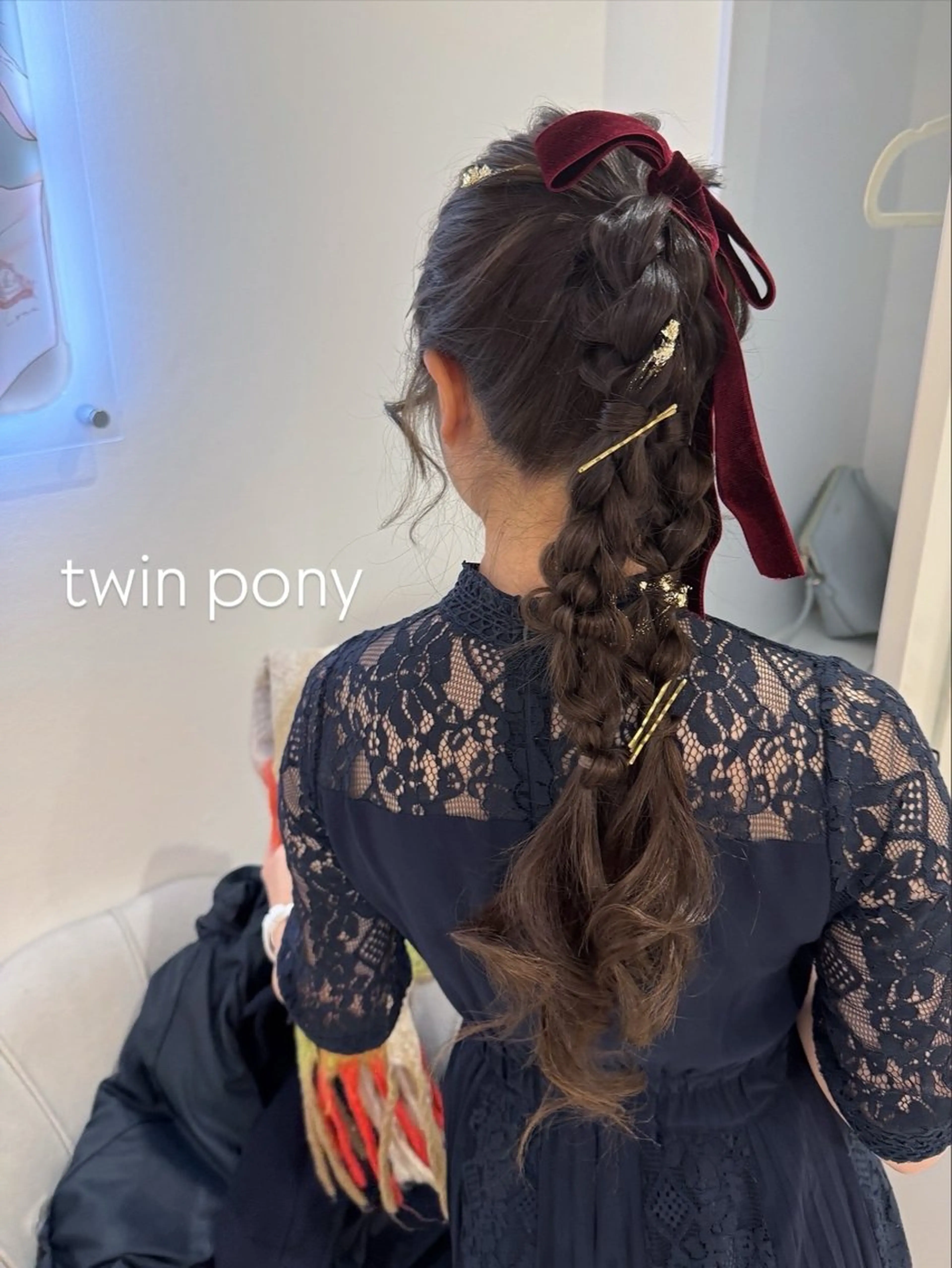 ロング カラー ヘアアレンジ ヘアカラー トリートメント ヘアセット お呼ばれ カチモリ/はるか🎀のヘアスタイル