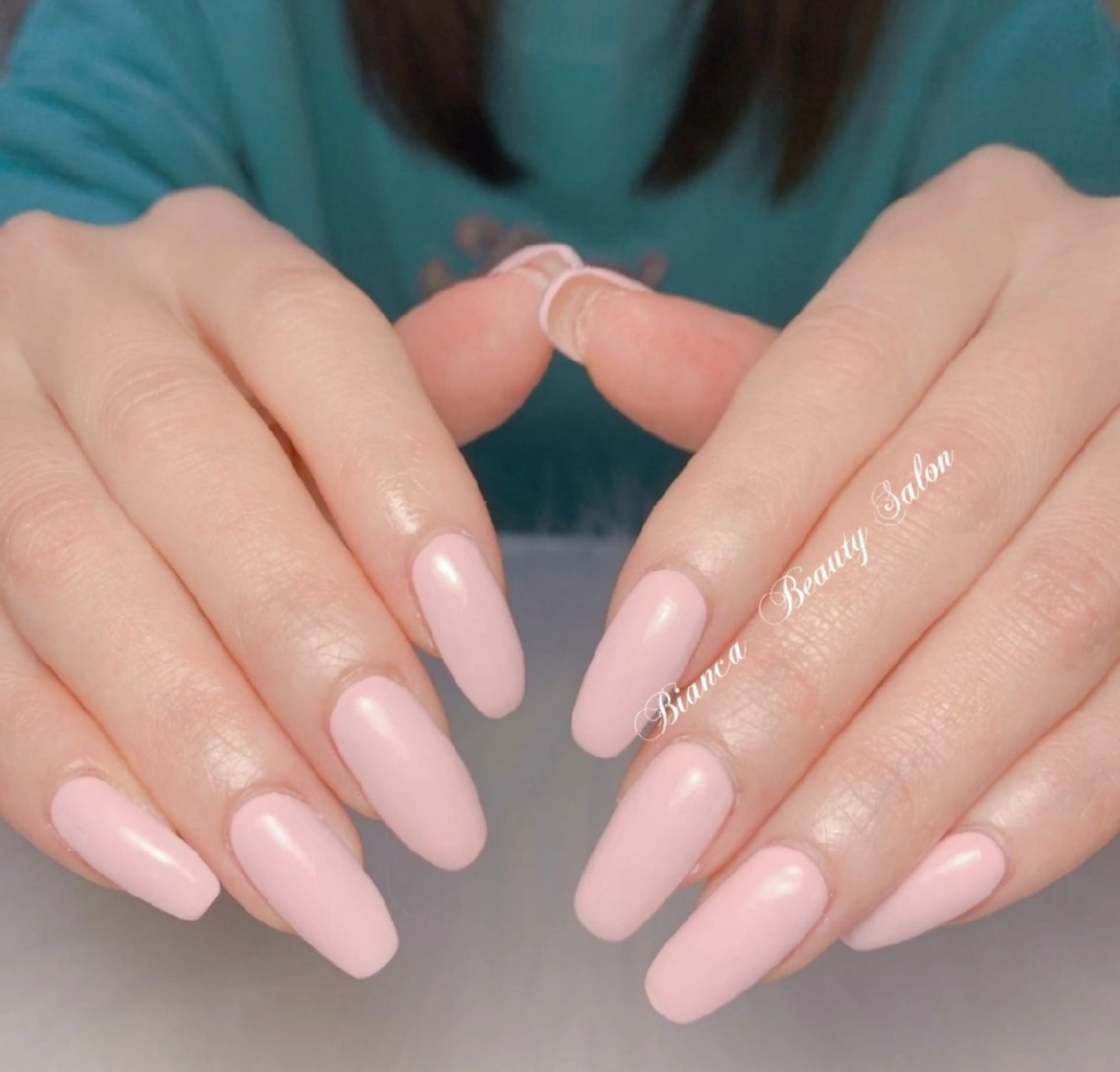 ネイル ハンドネイル ハンドケア 星みこと 長さ出し得意のネイルデザイン