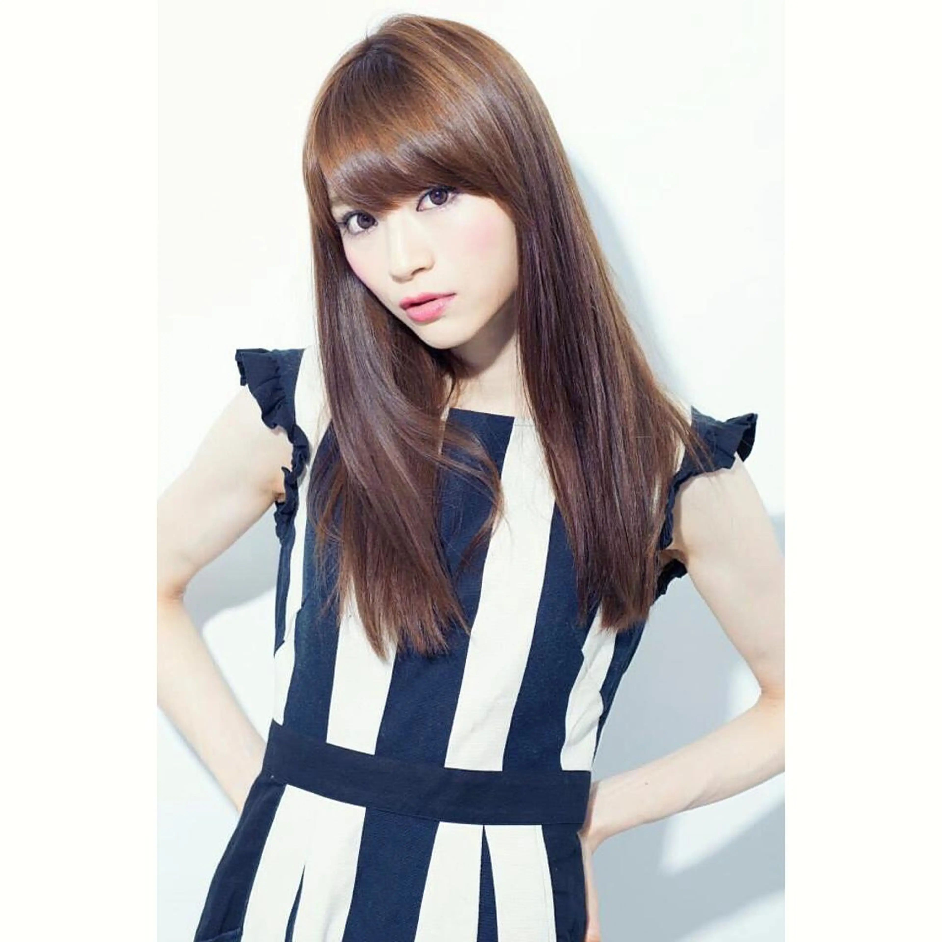 ロング カラー 内藤 達也のヘアスタイル