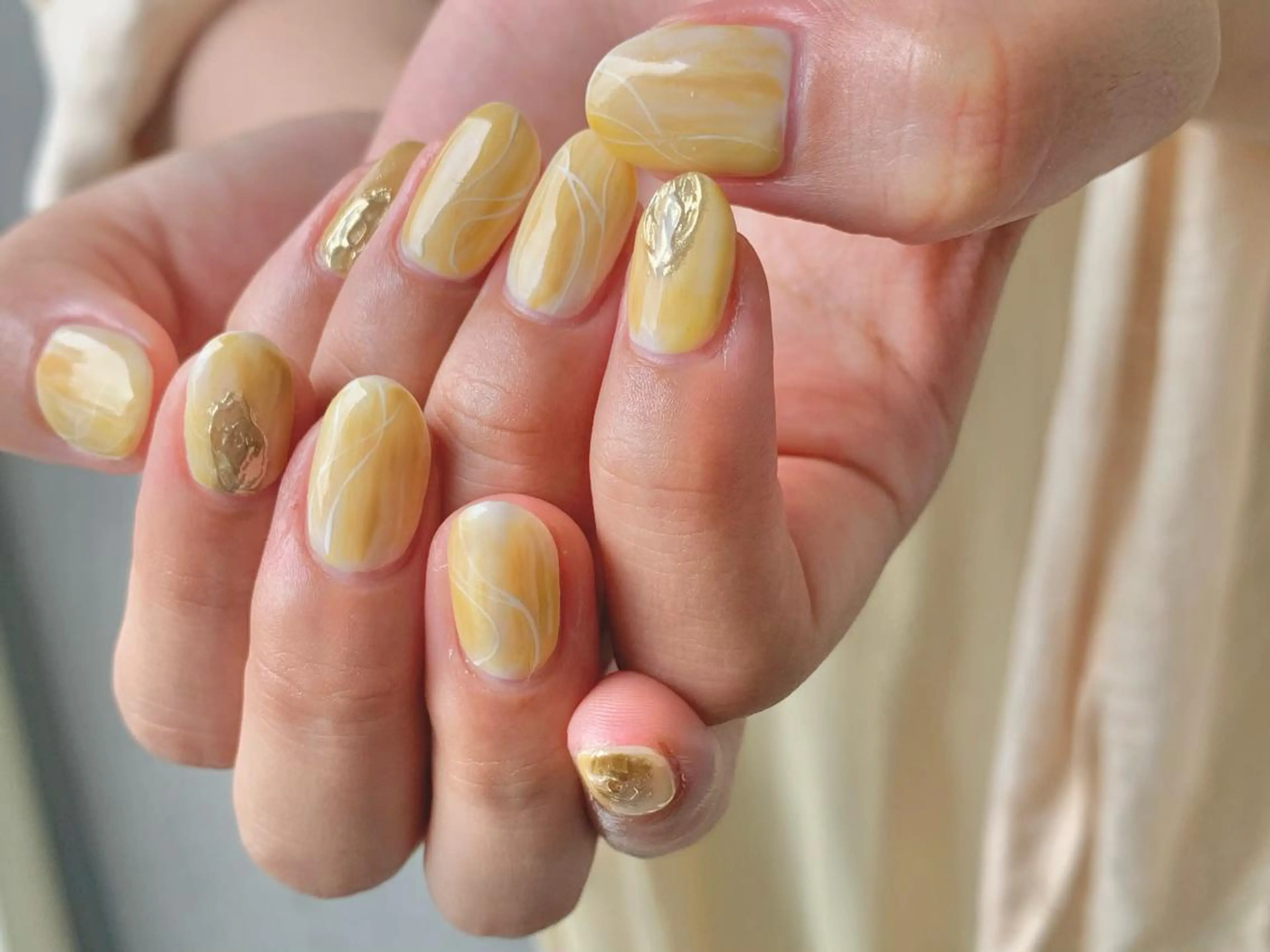 ネイル ハンドネイル フットネイル Nailsalon Fave/Rinaのネイルデザイン