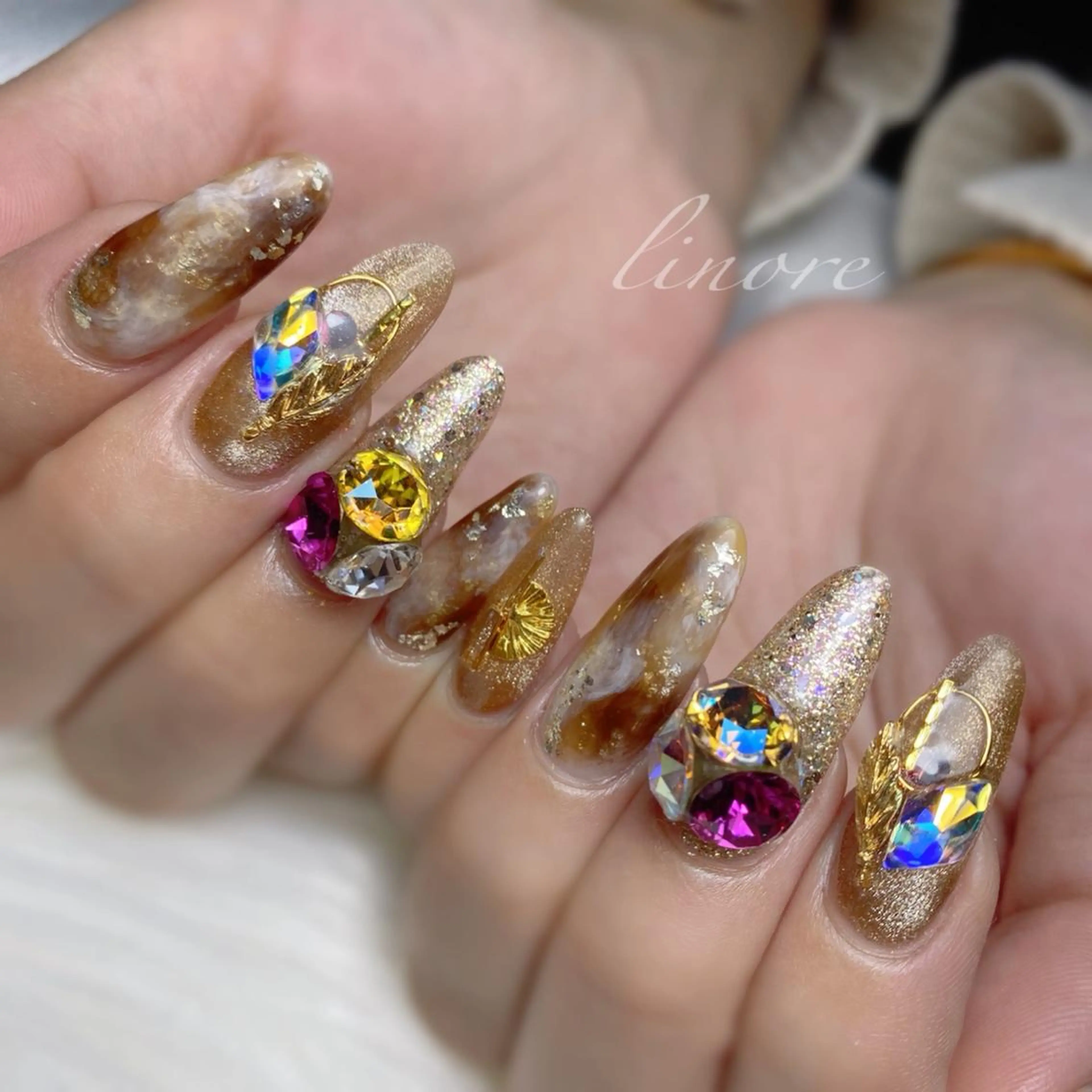 ネイル ハンドネイル nail salon -Linore-のネイルデザイン